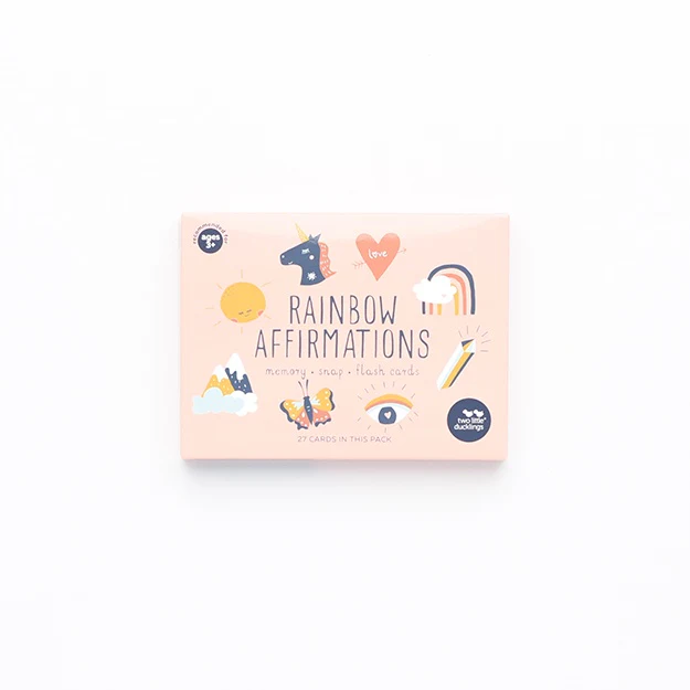 Snap and Memory Game - Rainbow Affirmations
