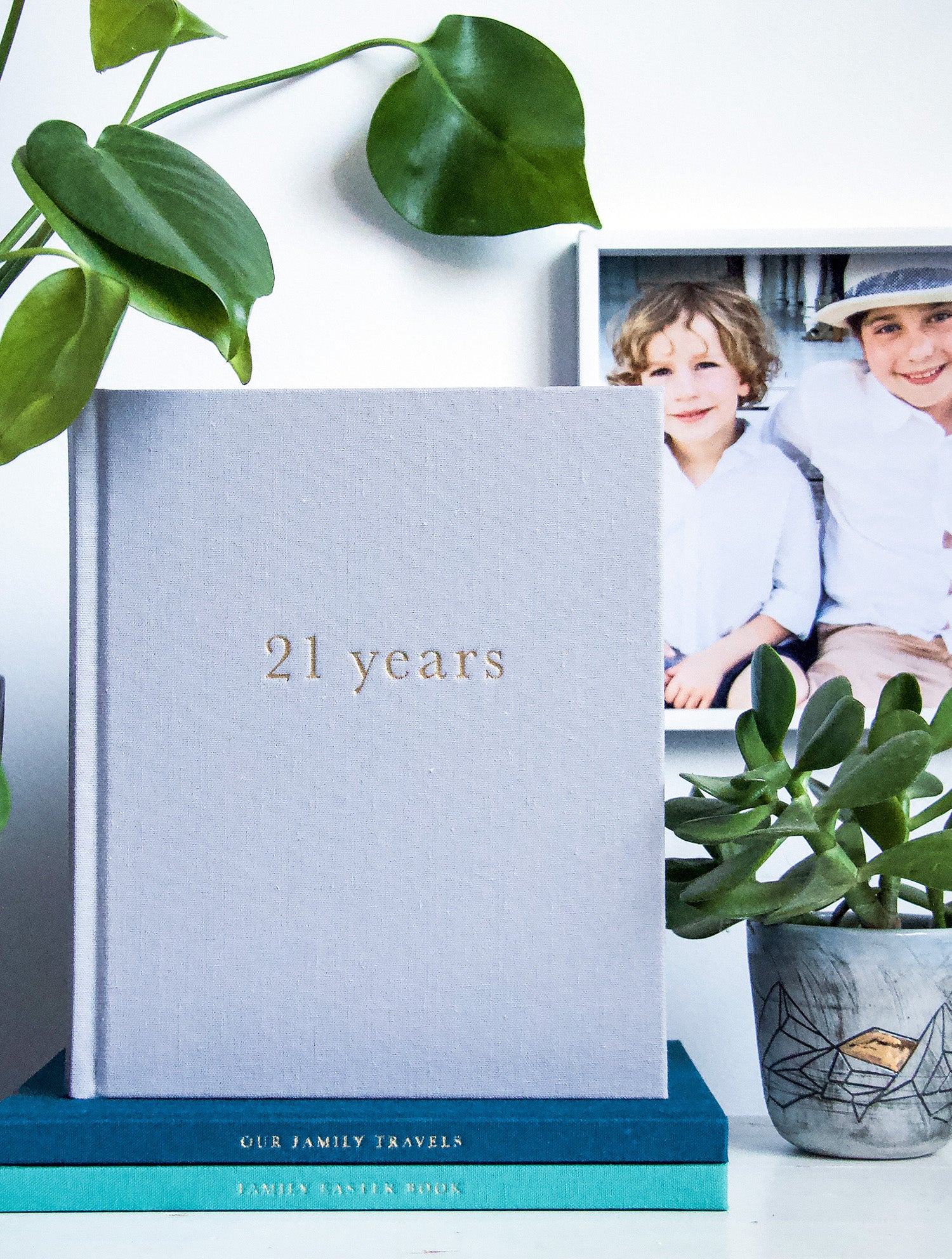 Write To Me - 21 Years of You Journal - Light Grey - Image 2
