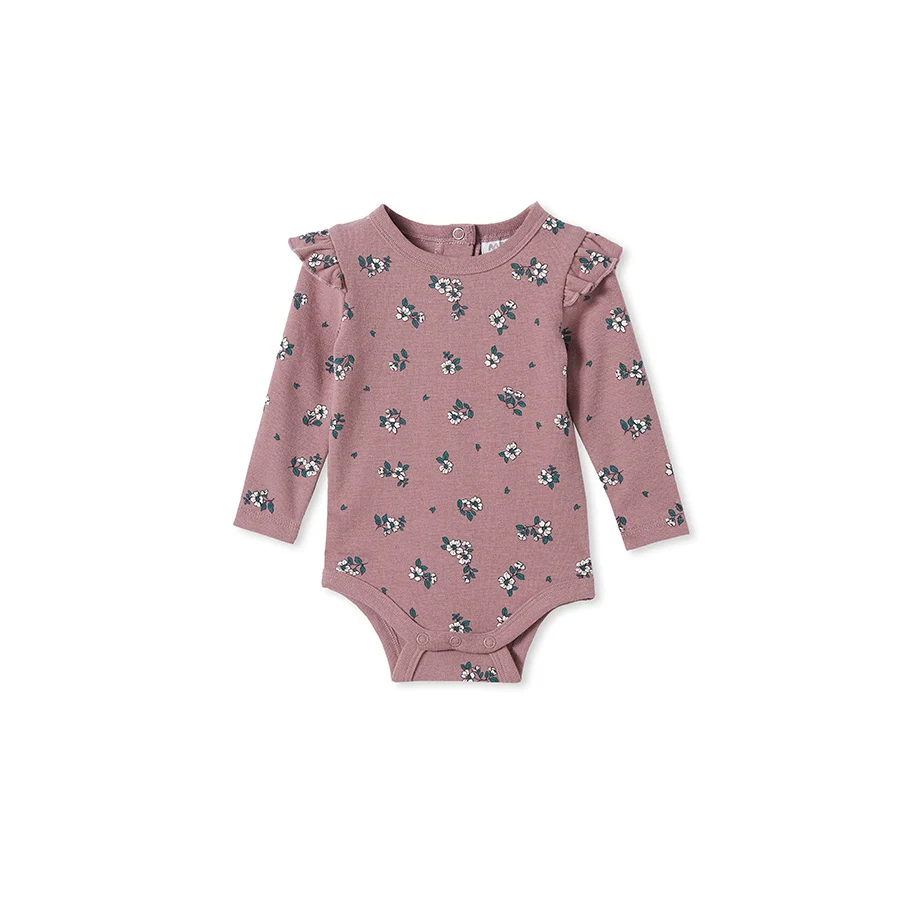Milky Baby Gardenia Rib Bubbysuit
