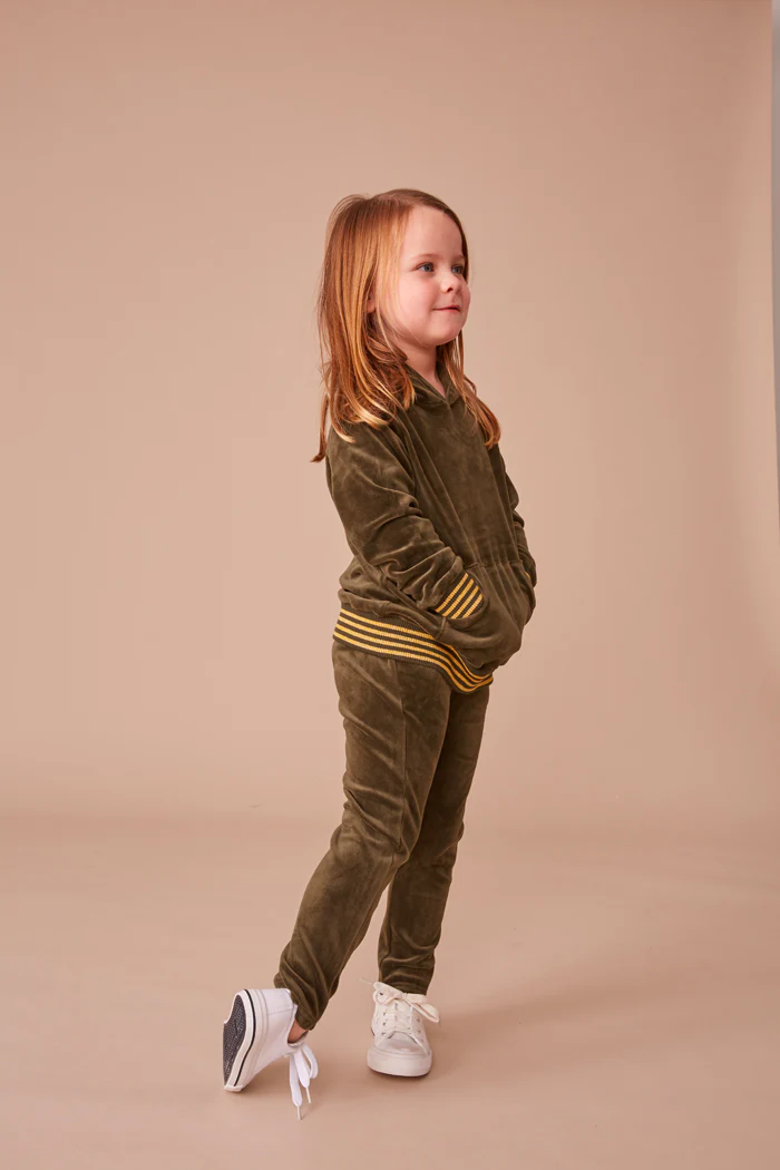 Milky Baby Velour Tipping Hood - Image 4