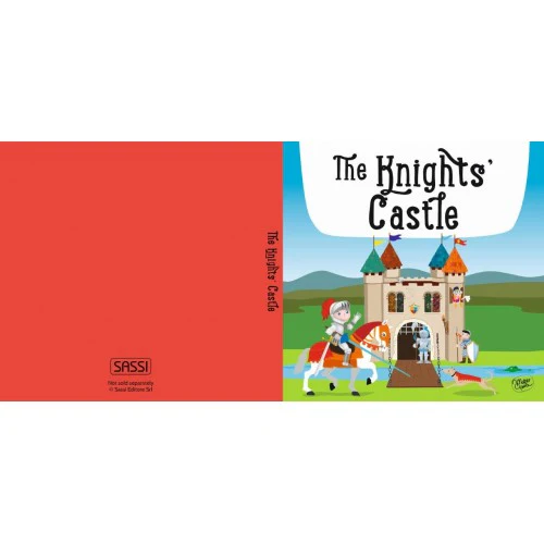 60 Piece Book & Giant Puzzle - The Knight's Castle - Image 2
