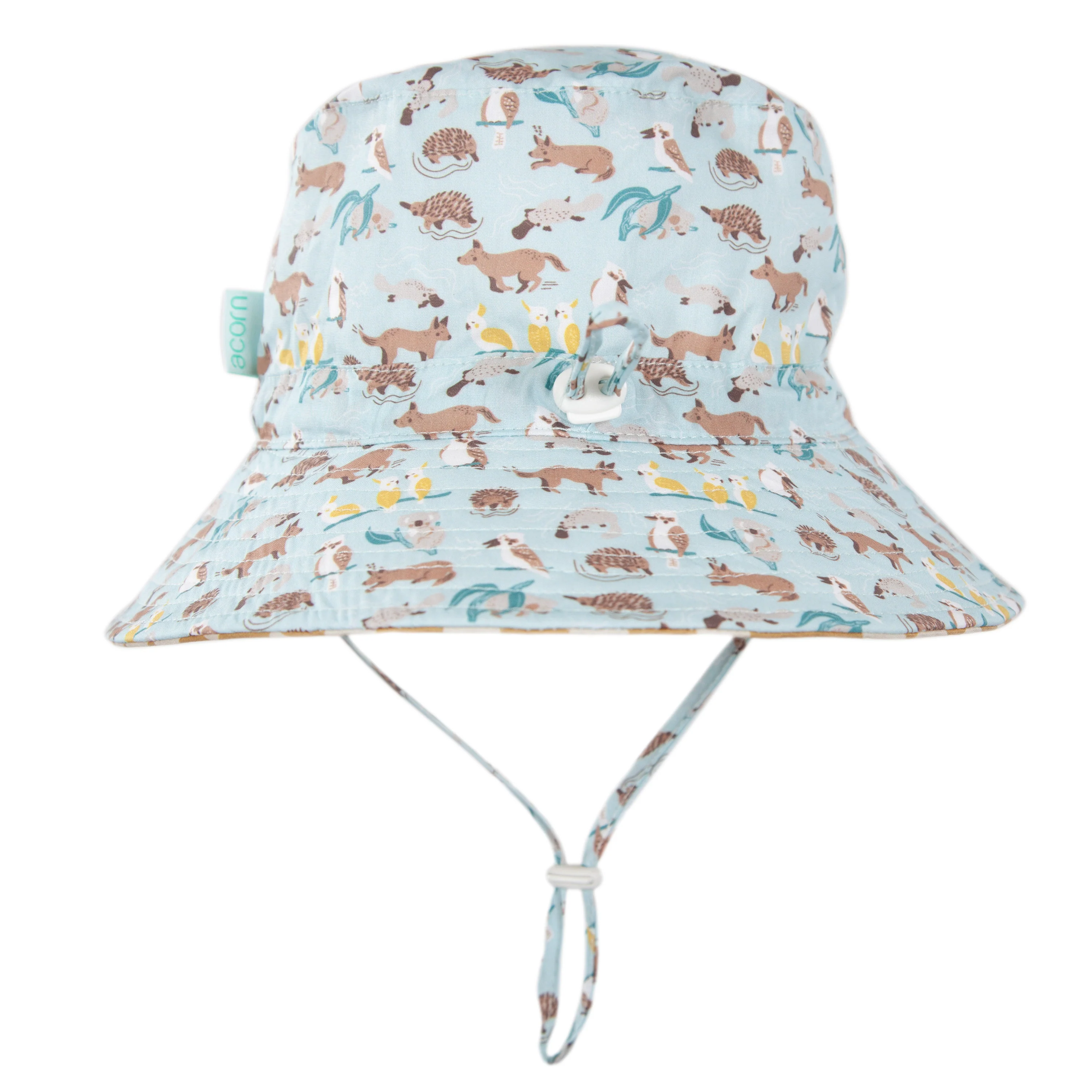 Aussie Bush Friends Wide Brim Infant Hat - Image 5