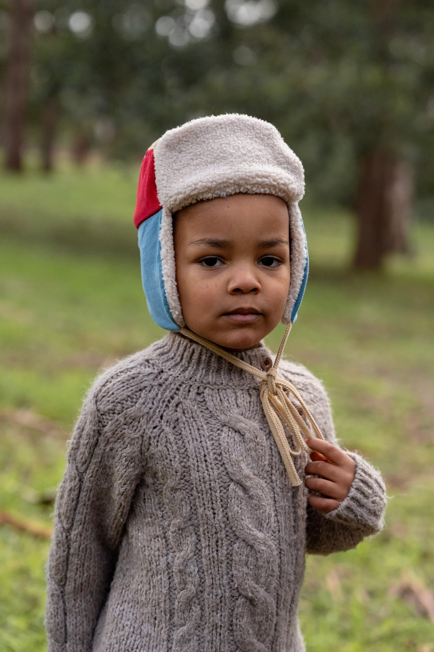 Aviator Cord Beanie - Multi - Image 4