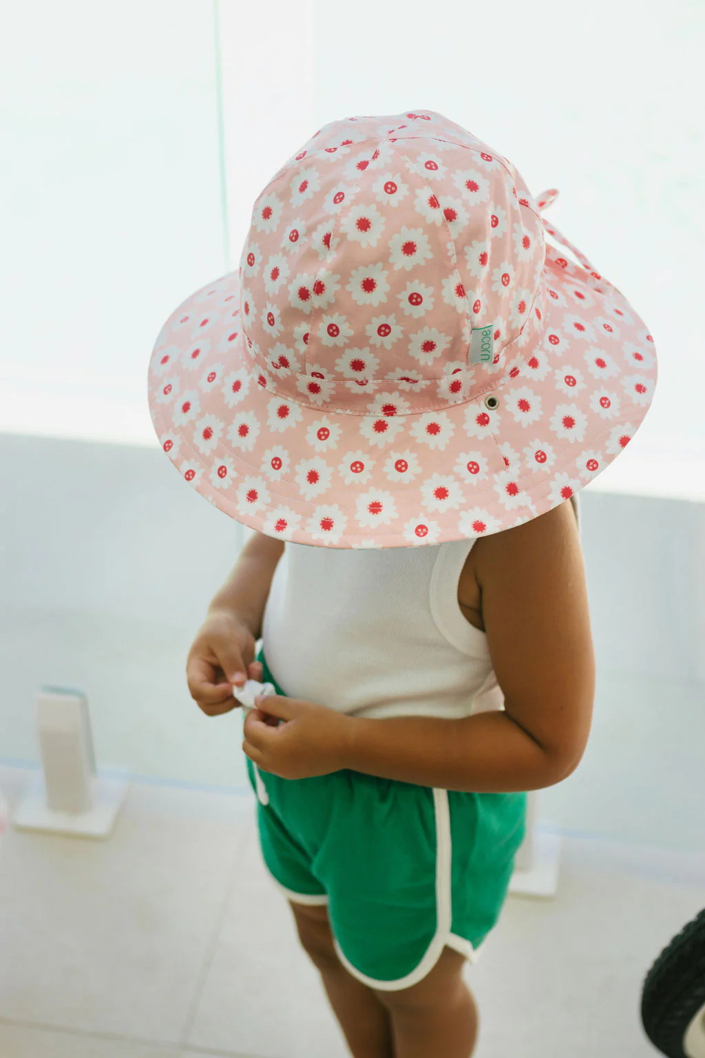 Camellia Wide Brim Reversible Sun Hat - Image 5