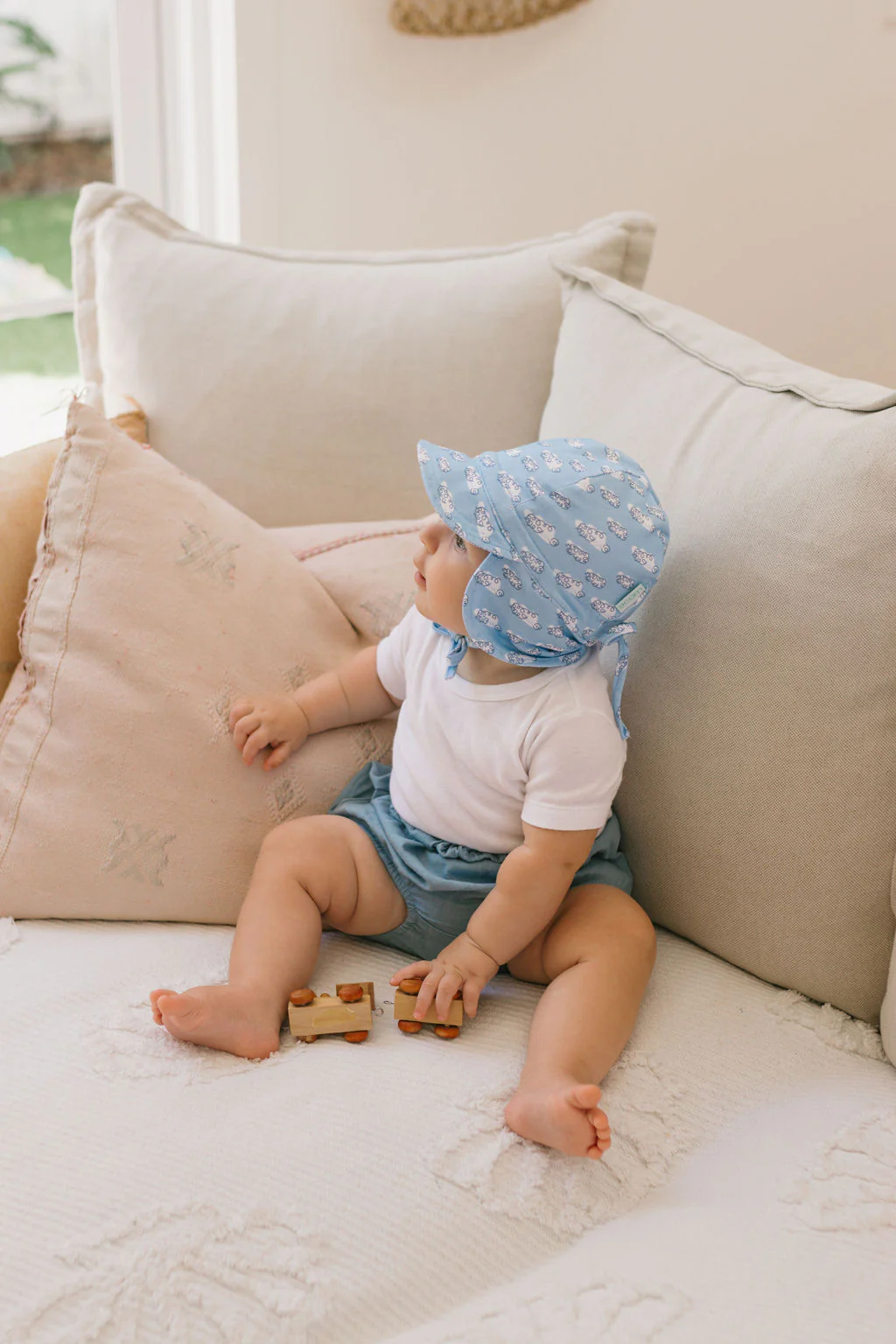 Clouds Flap Hat - Image 3