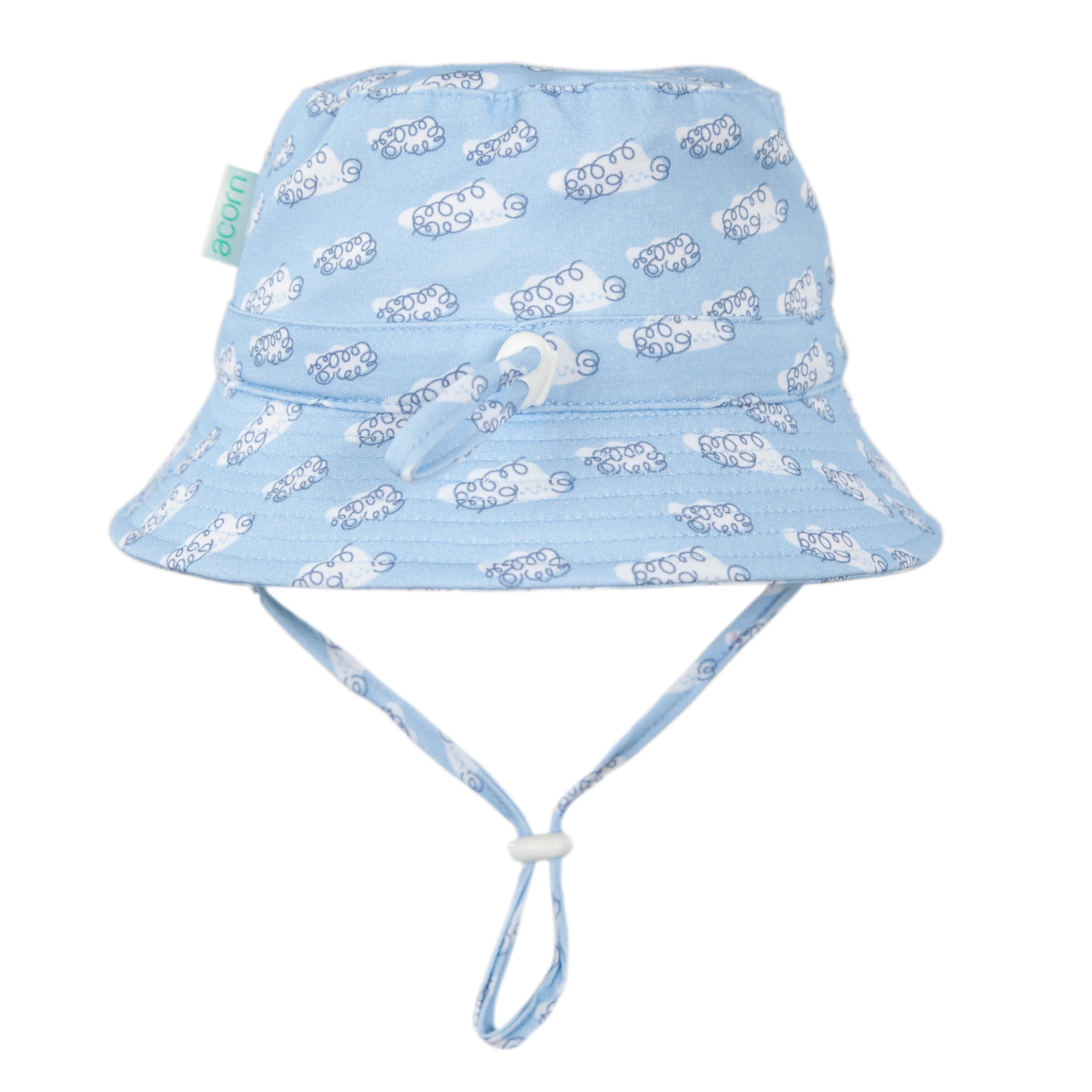 Clouds Stretch Cotton Wide Brim Sun Hat - Image 9