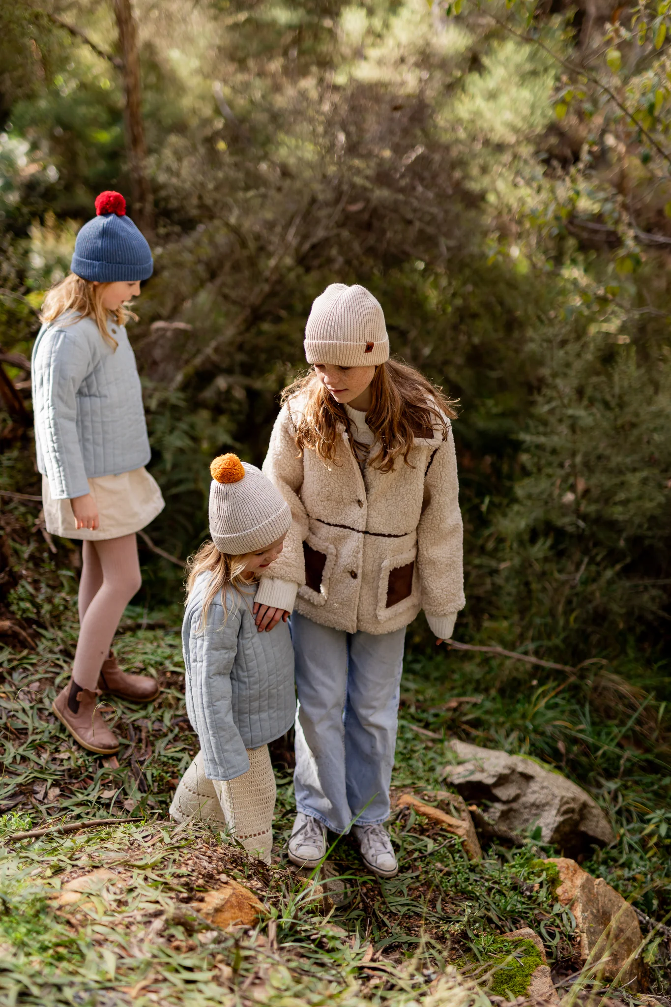 Acorn Como Beanie Blue Speckle - Image 3