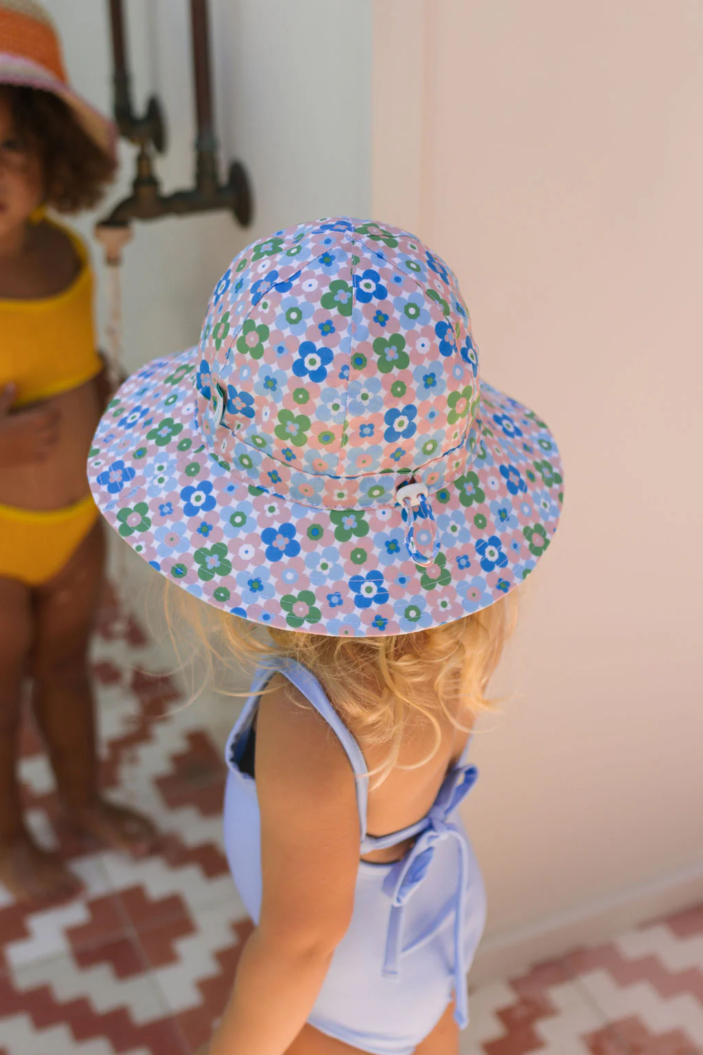 Flower Child Wide Brim Sun Hat - Image 4