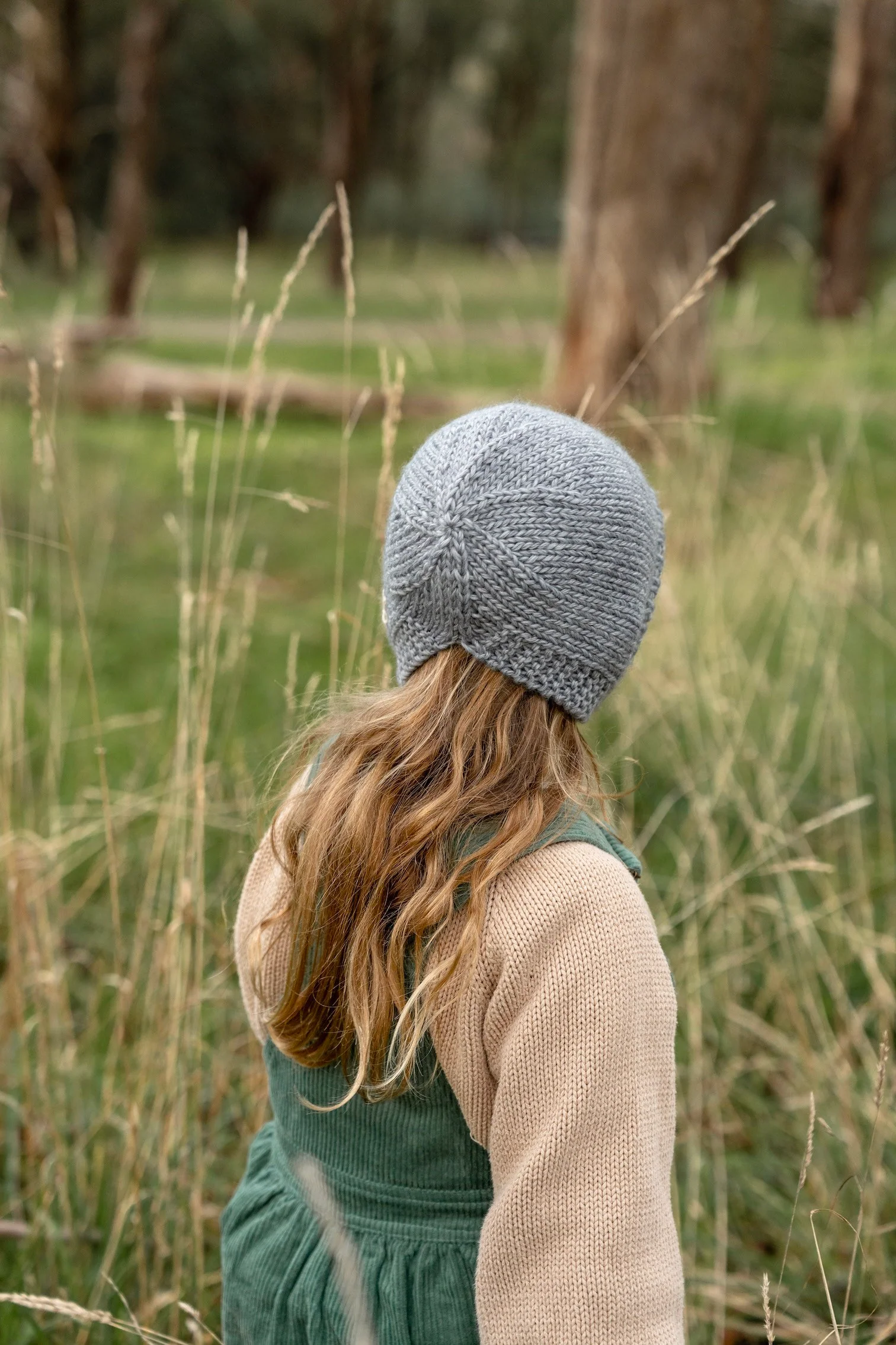 Flowers Bonnet - Grey - Image 5