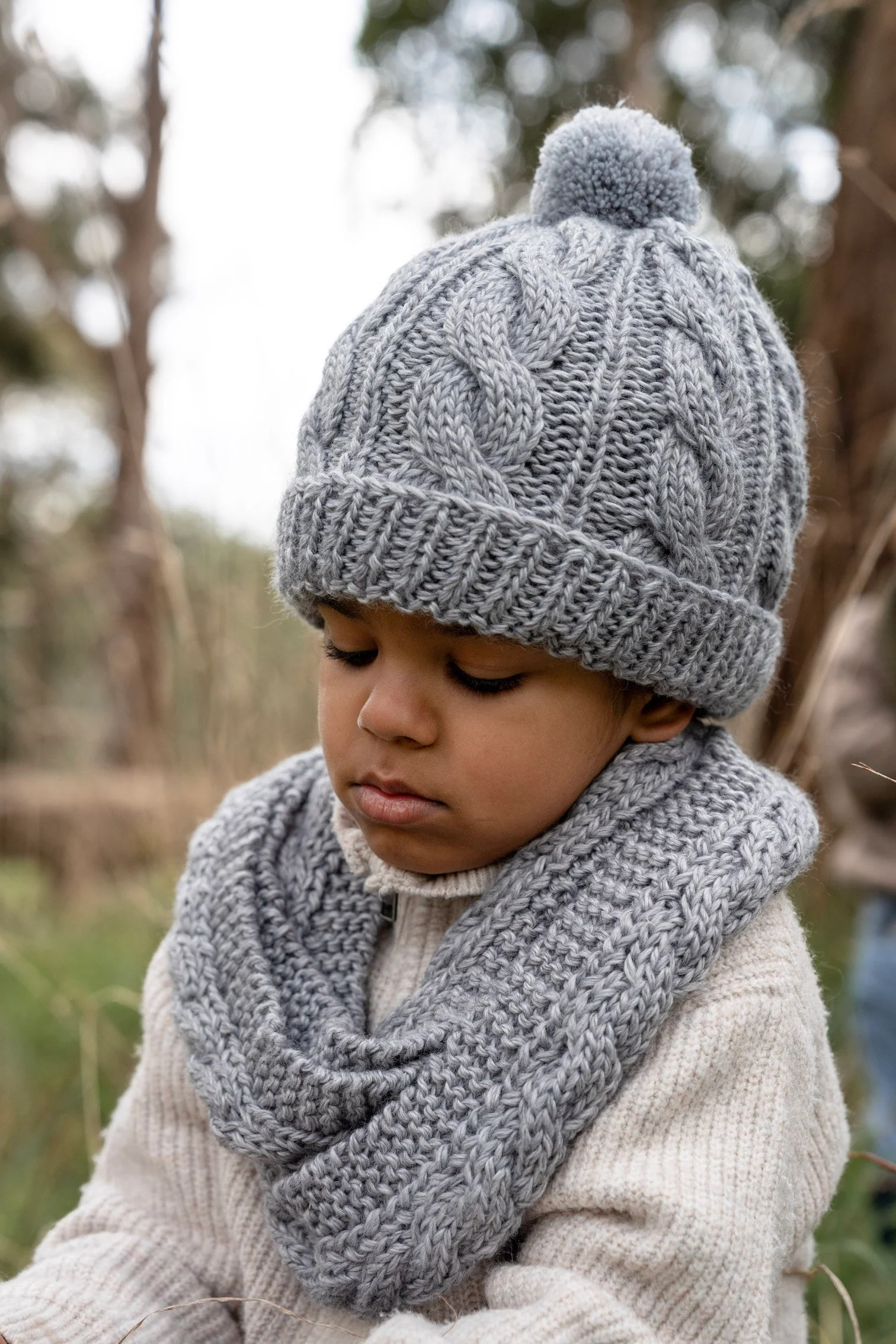 Acorn Free Spirit Beanie - Grey - Image 2