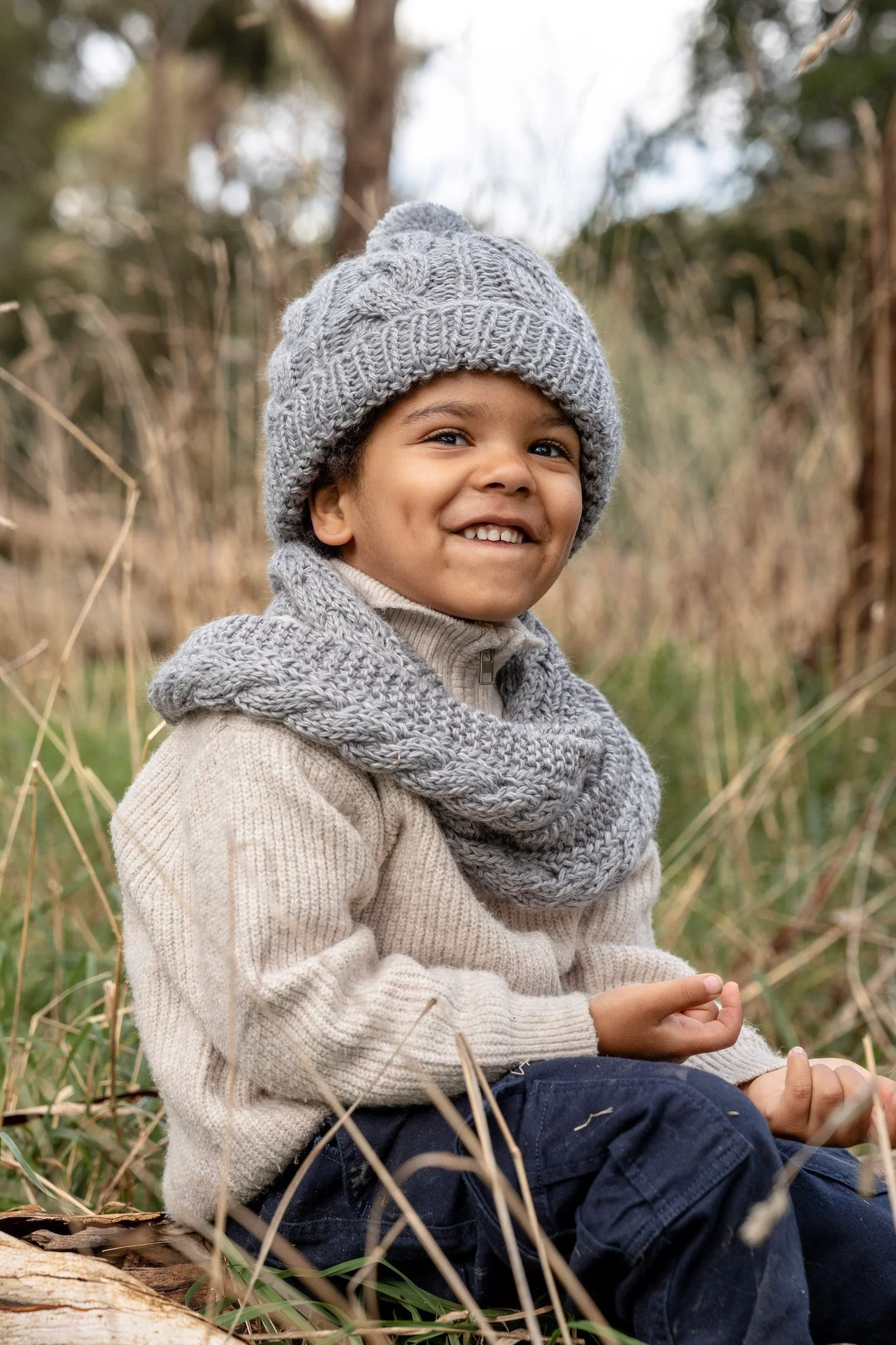 Acorn Free Spirit Beanie - Grey - Image 3