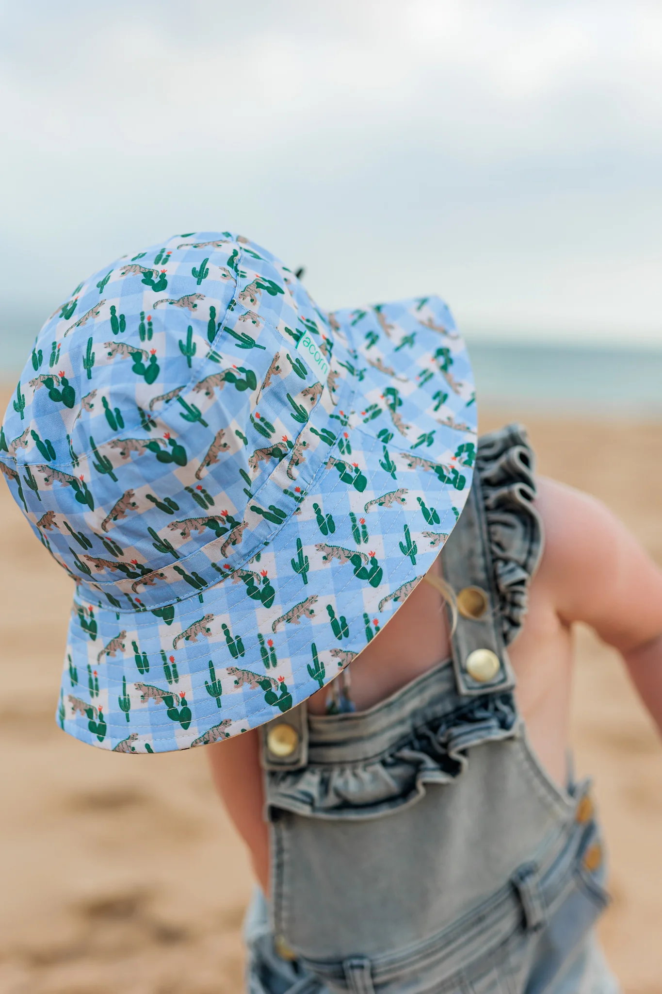 Acorn Wide Brim Bucket Hat - Kimono Dragon - Image 5