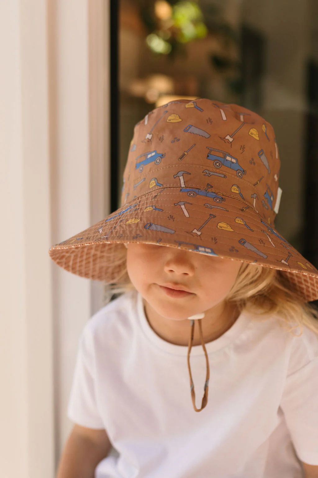 On The Tools Wide Brim Bucket Hat - Image 3