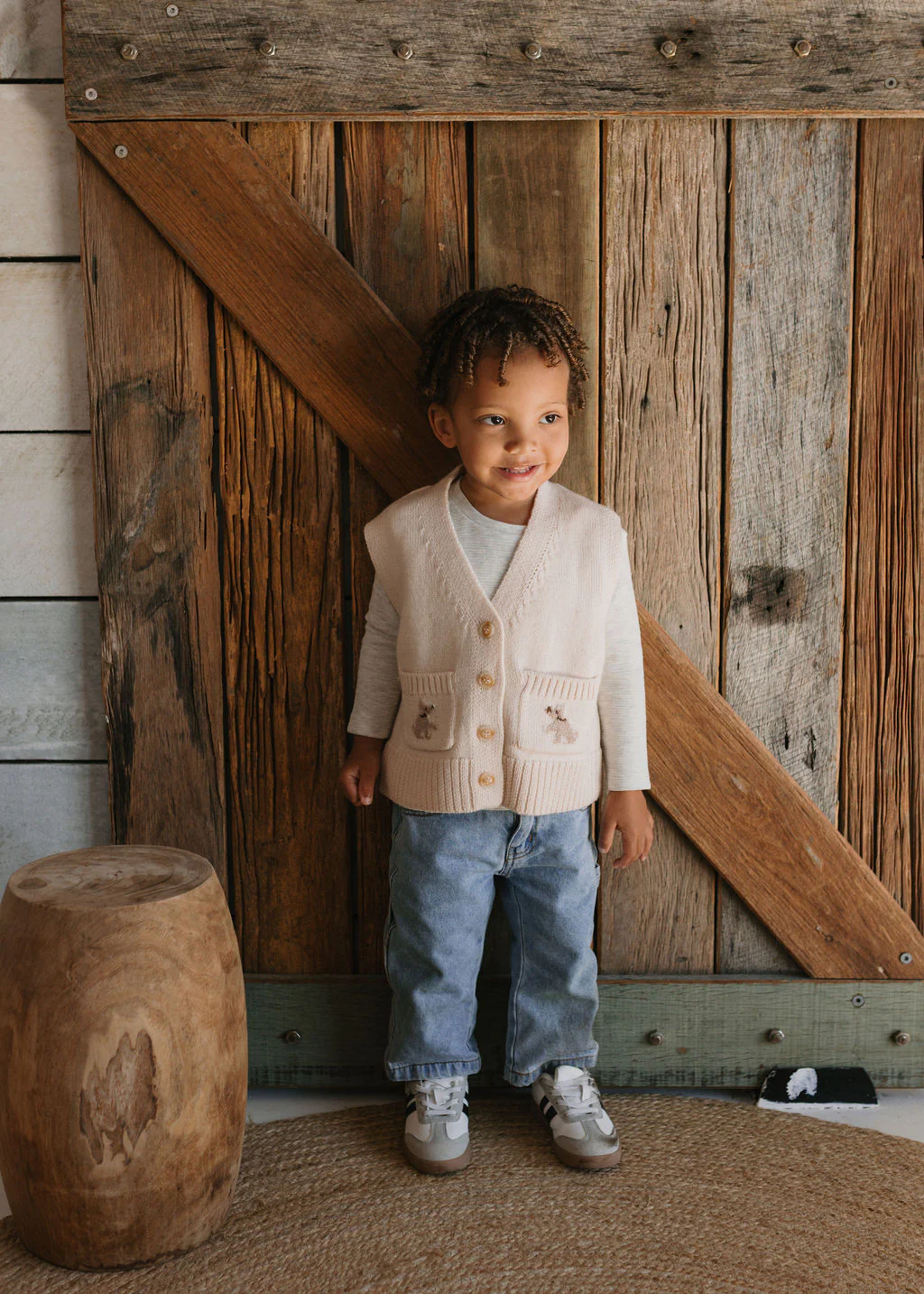 Puppy Dog Merino Vest - Image 3