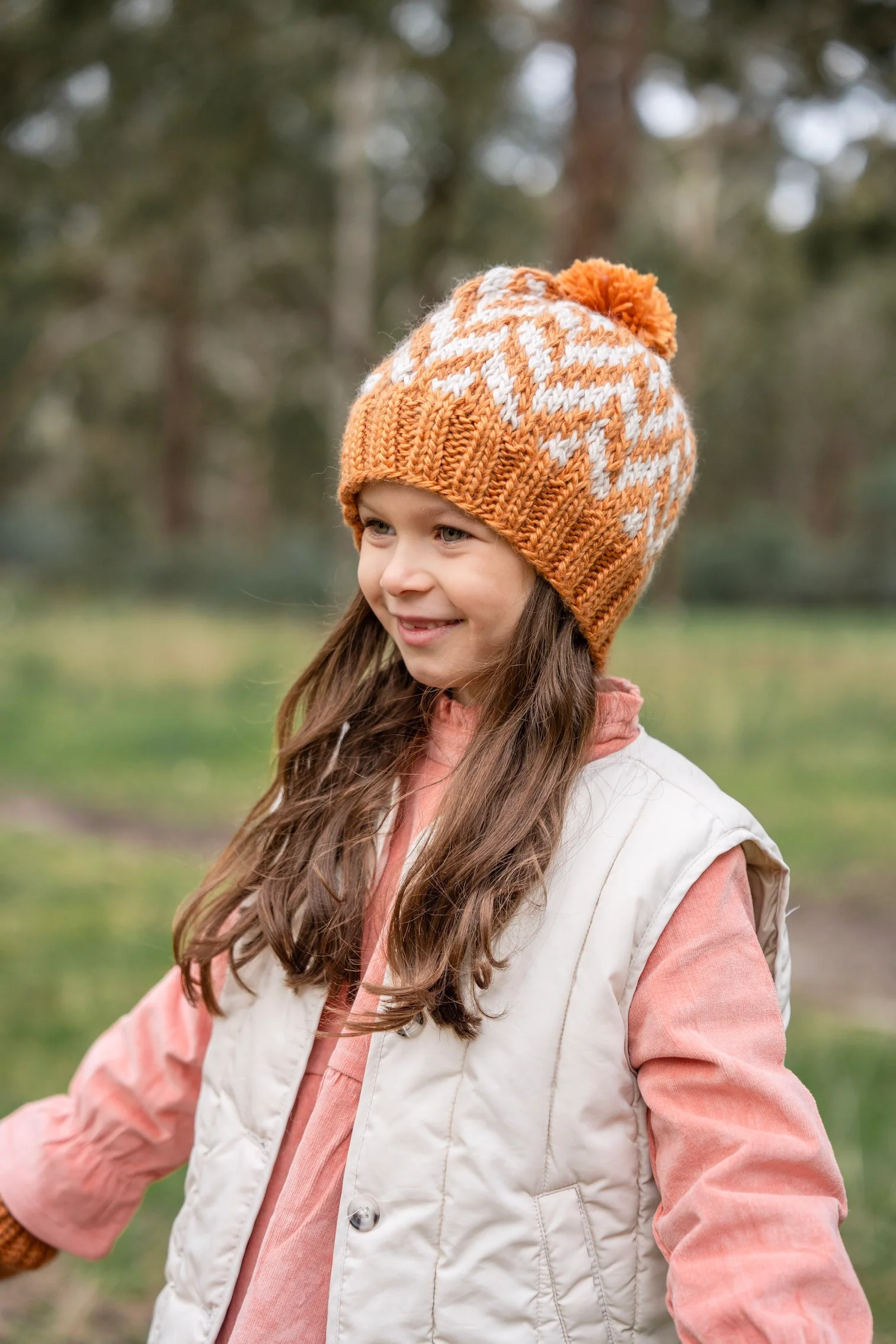 Acorn Tidal Beanie - Caramel - Image 2