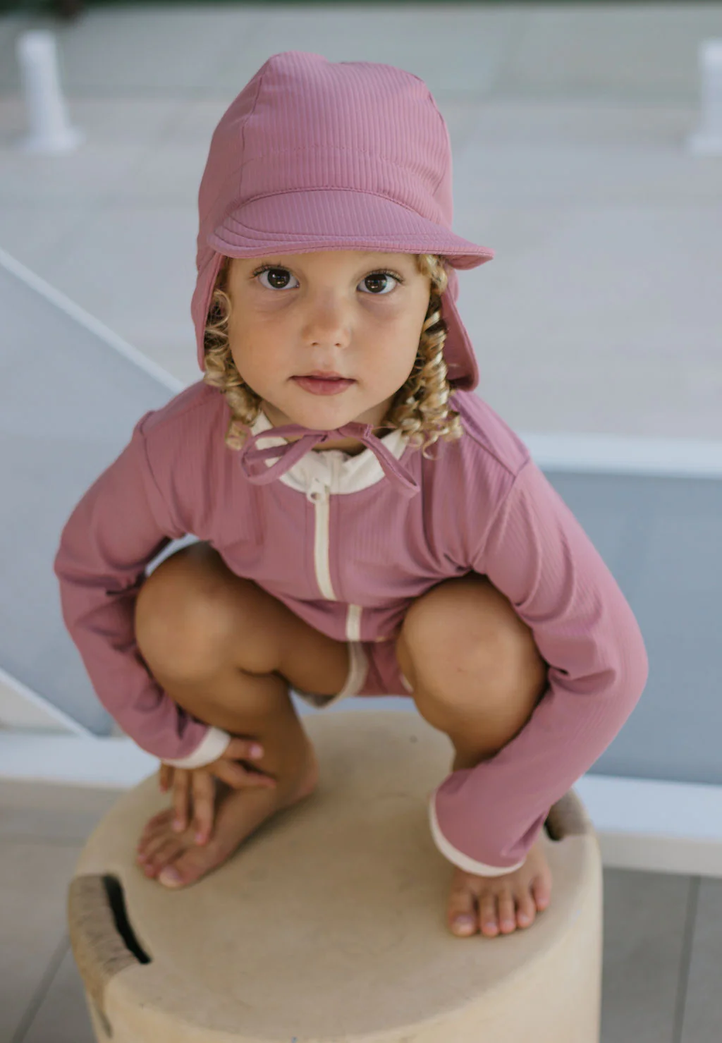 Wild Rose UPF 50+ Zip Rashie Top and Shorts - Image 6