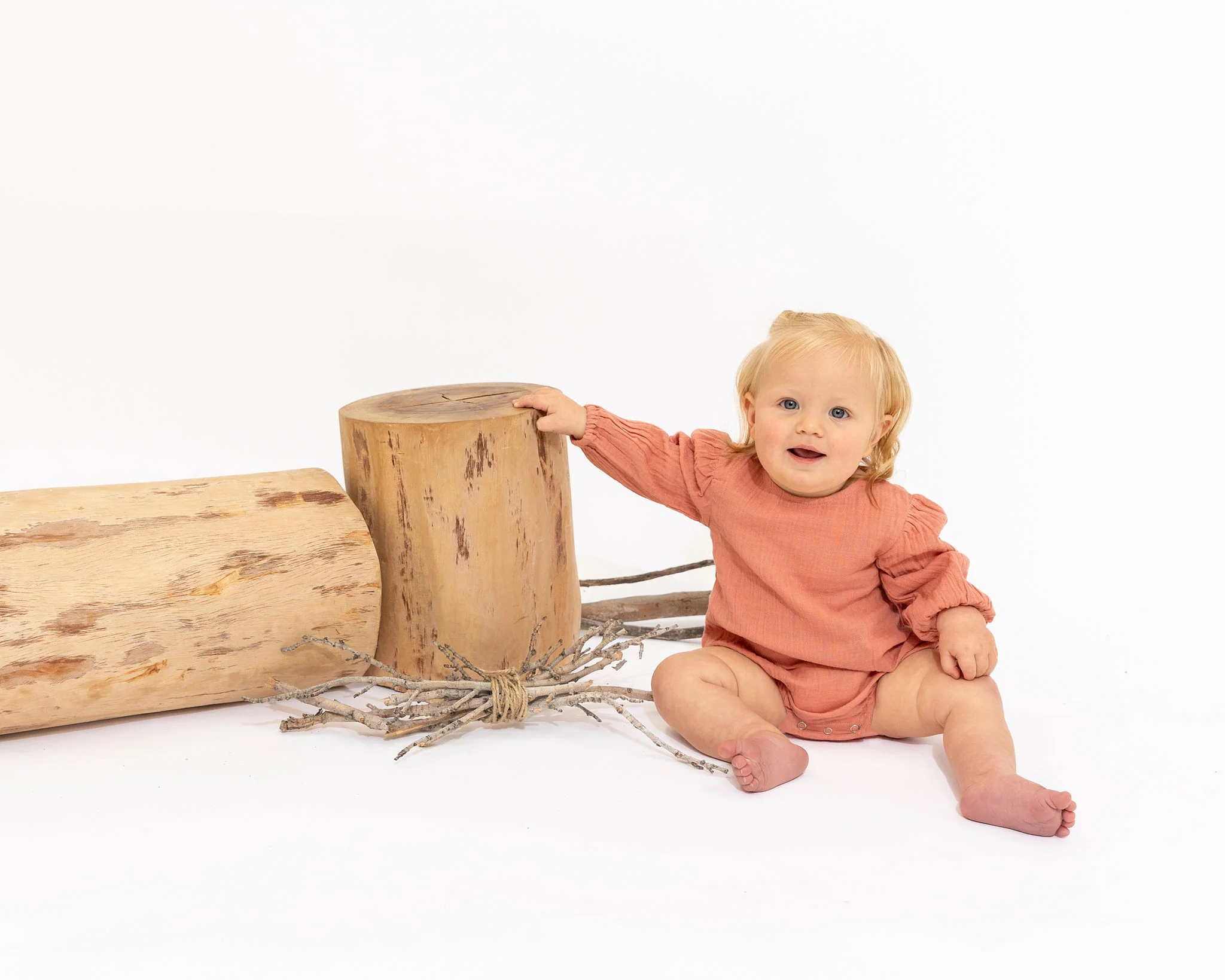 Alex and Ant Lizzie Playsuit - Terracotta - Image 2