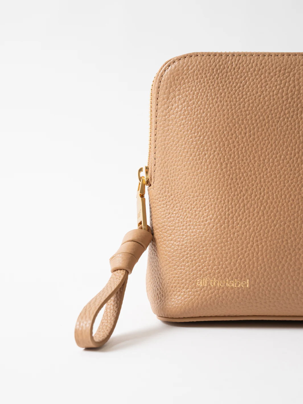 Luxe Medium Pouch - Latte - Image 3