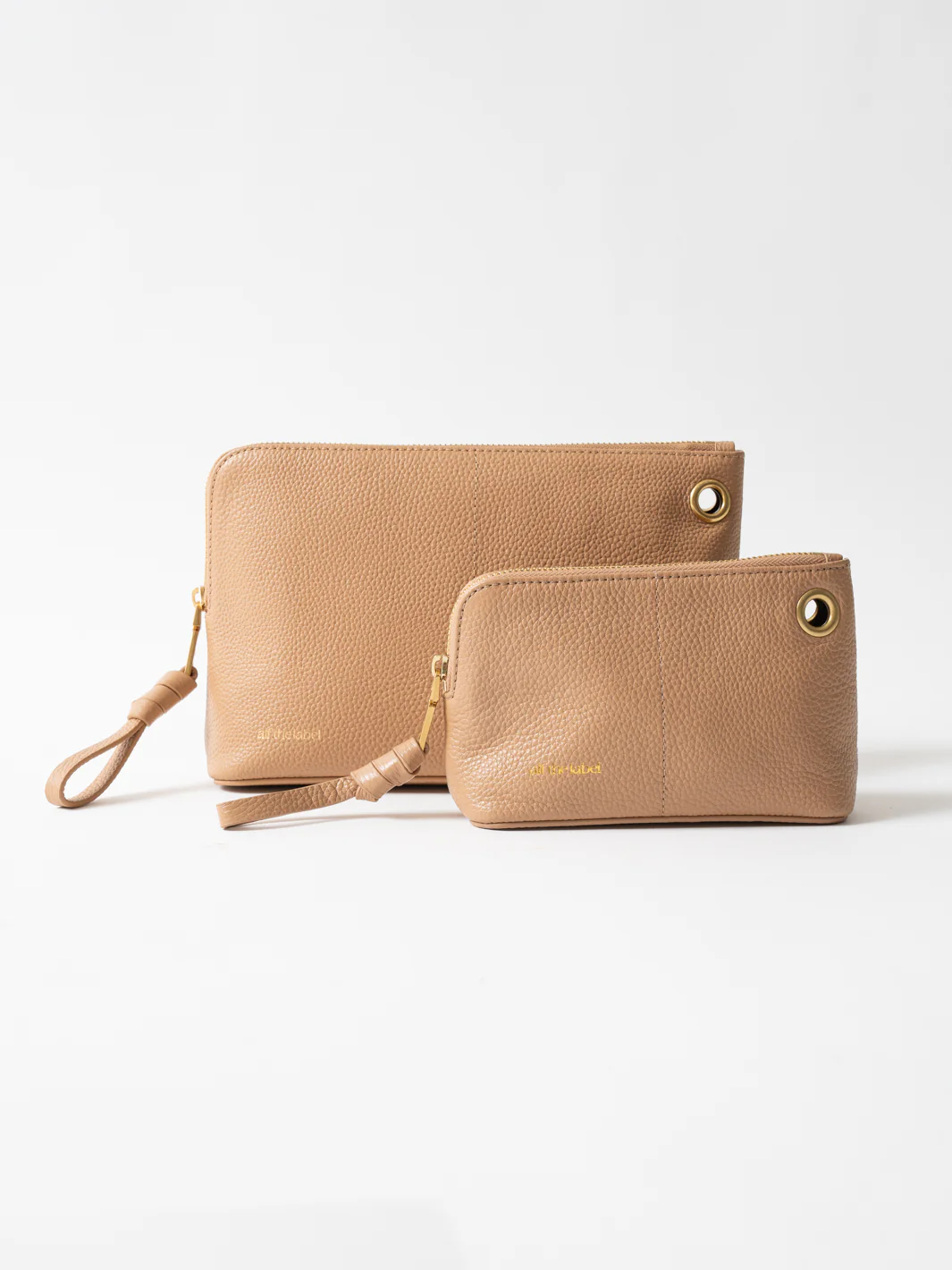 Luxe Medium Pouch - Latte - Image 6