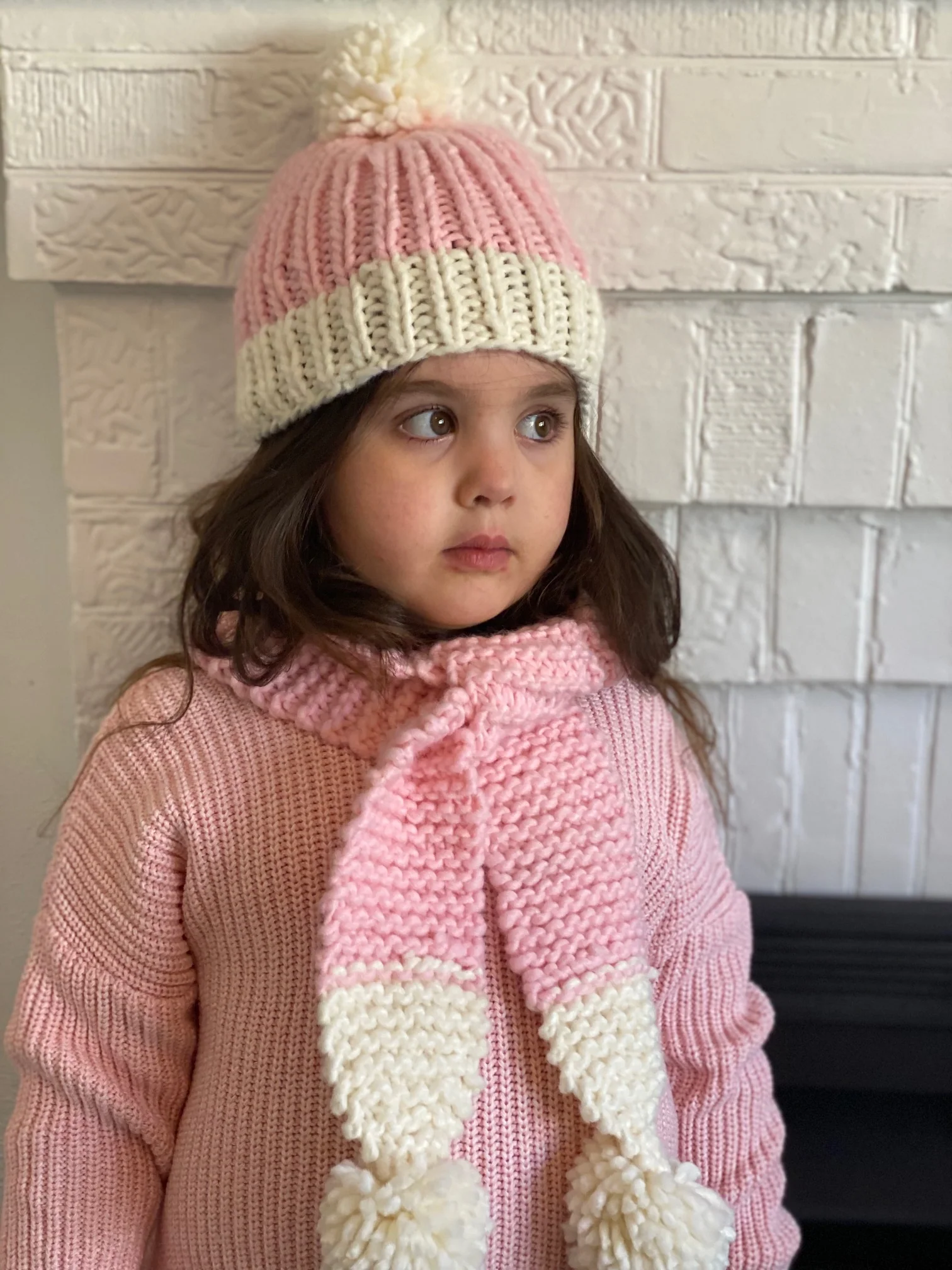 Acorn Traveller Chunky Beanie - Pink - Image 2