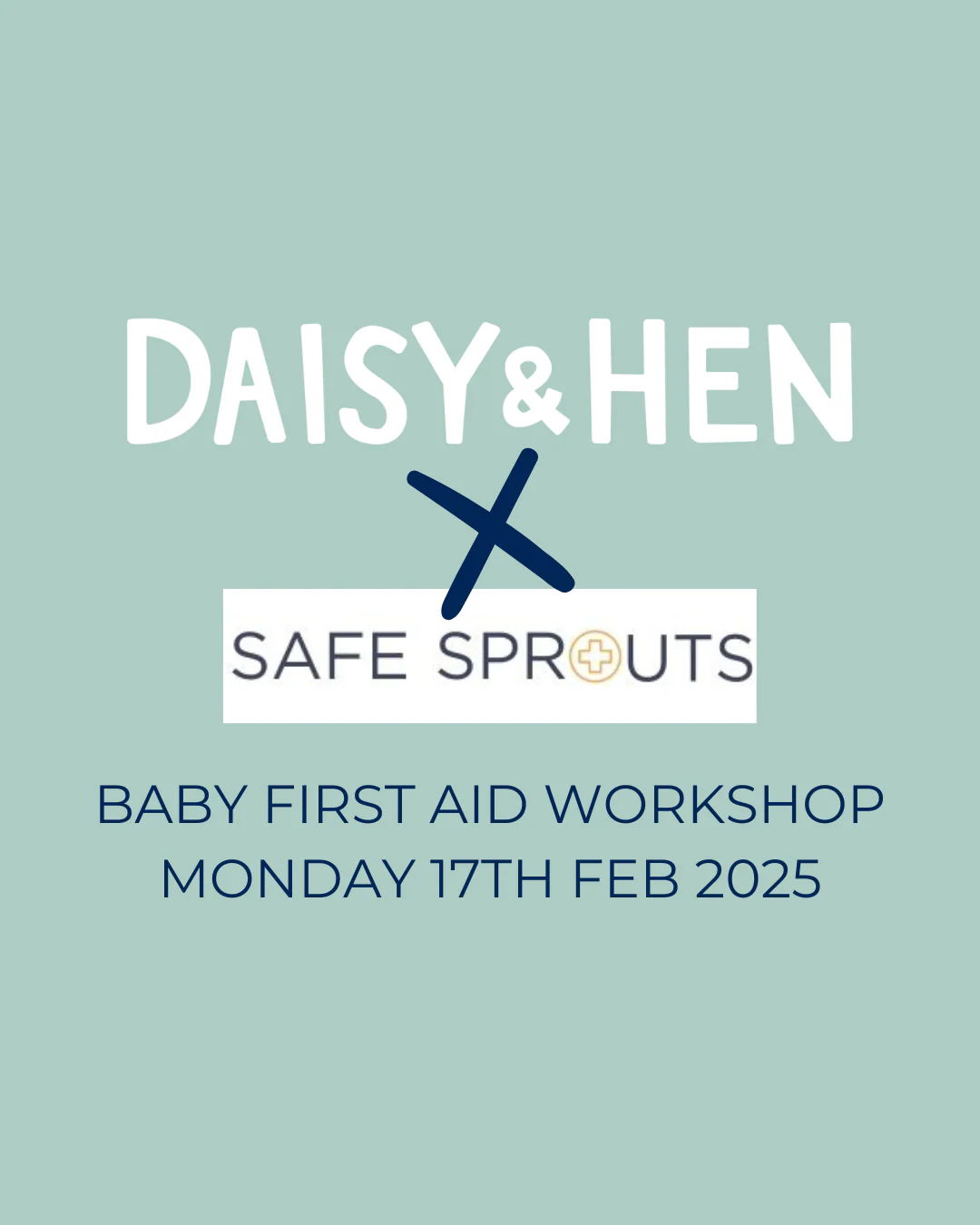 BABY FIRST AID COURSE - 17TH FEBRUARY 2025