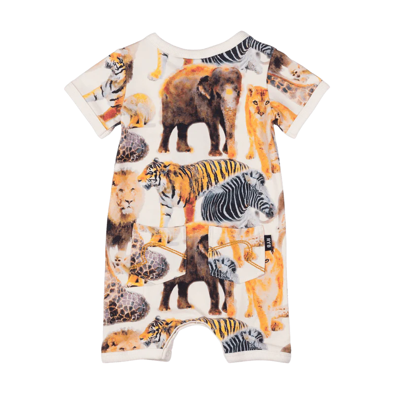 Rock Your Baby Safari Playsuit - Image 2