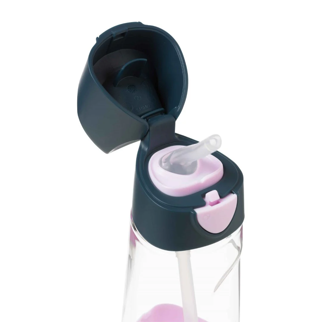 Tritan Drink Bottle 450ml - Indigo Rose - Image 3