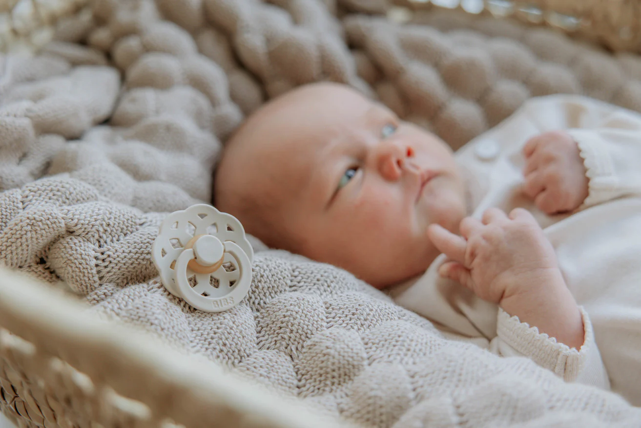 Boheme Pacifier 2 Pack - Ivory/Sage - Image 7