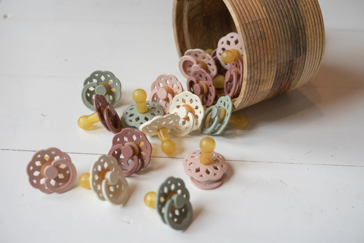 Boheme Pacifier 2 Pack - Sage/Cloud - Image 9