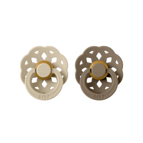 Boheme Pacifier 2 Pack - Vanilla/Dark Oak - Image 2