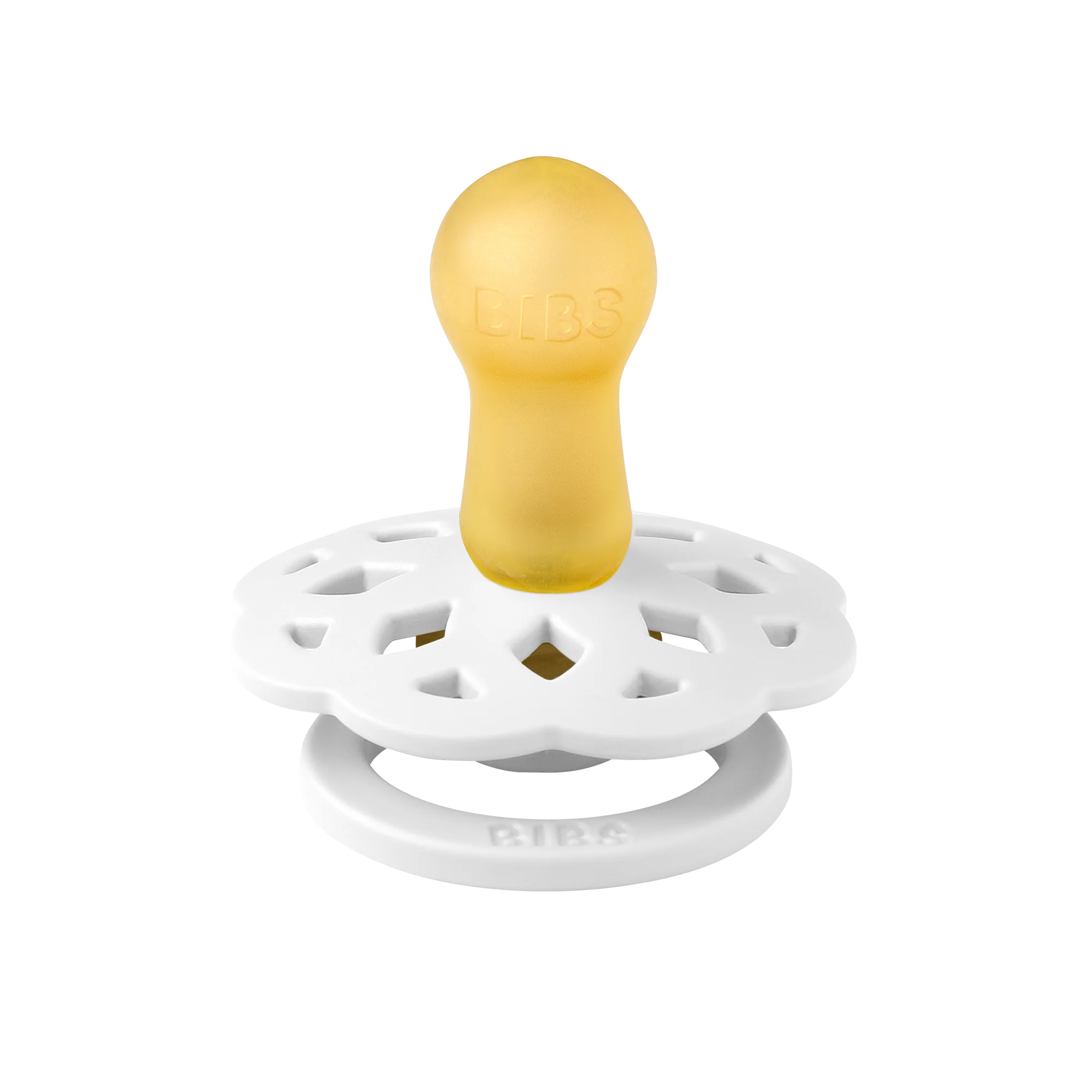 Boheme Pacifier 2 Pack - White/Sunshine - Image 3