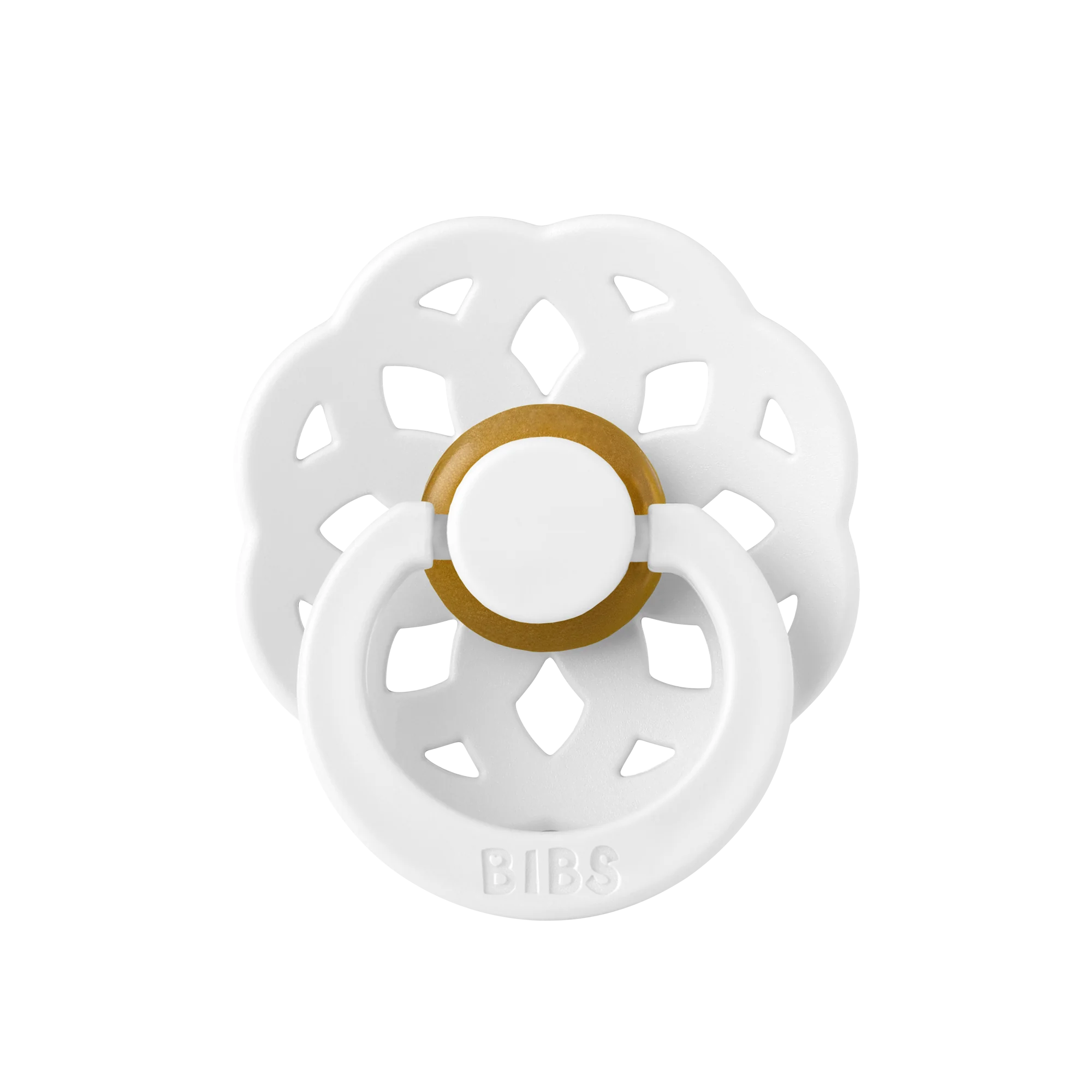 Boheme Pacifier 2 Pack - White/Sunshine - Image 4