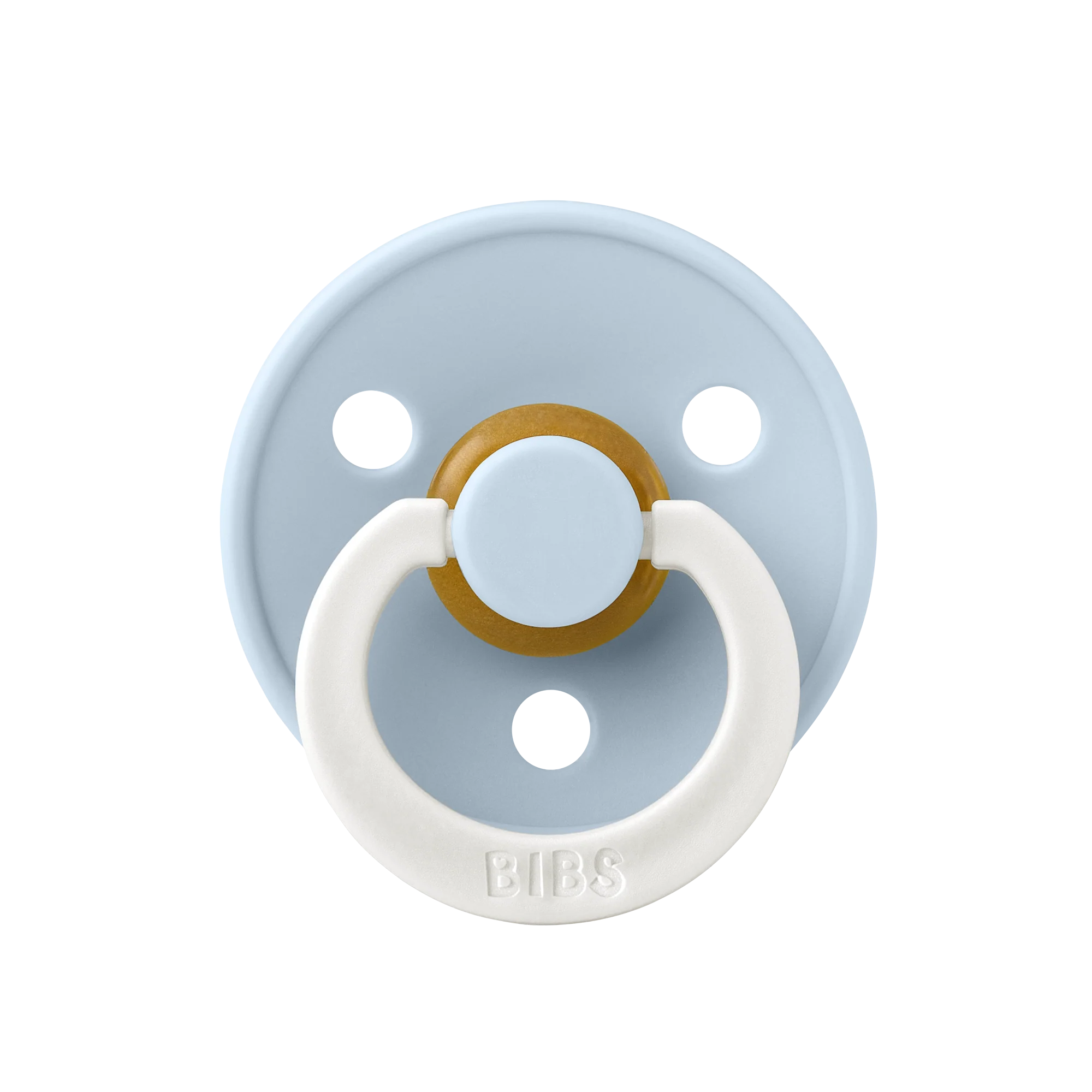 Colour GLOW Pacifier 2 Pack - Iron/Baby Blue - Image 3