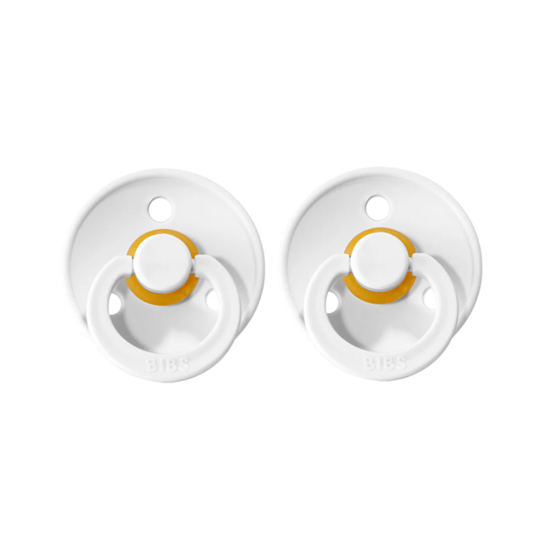 Colour Pacifier 2 Pack - White - Image 2