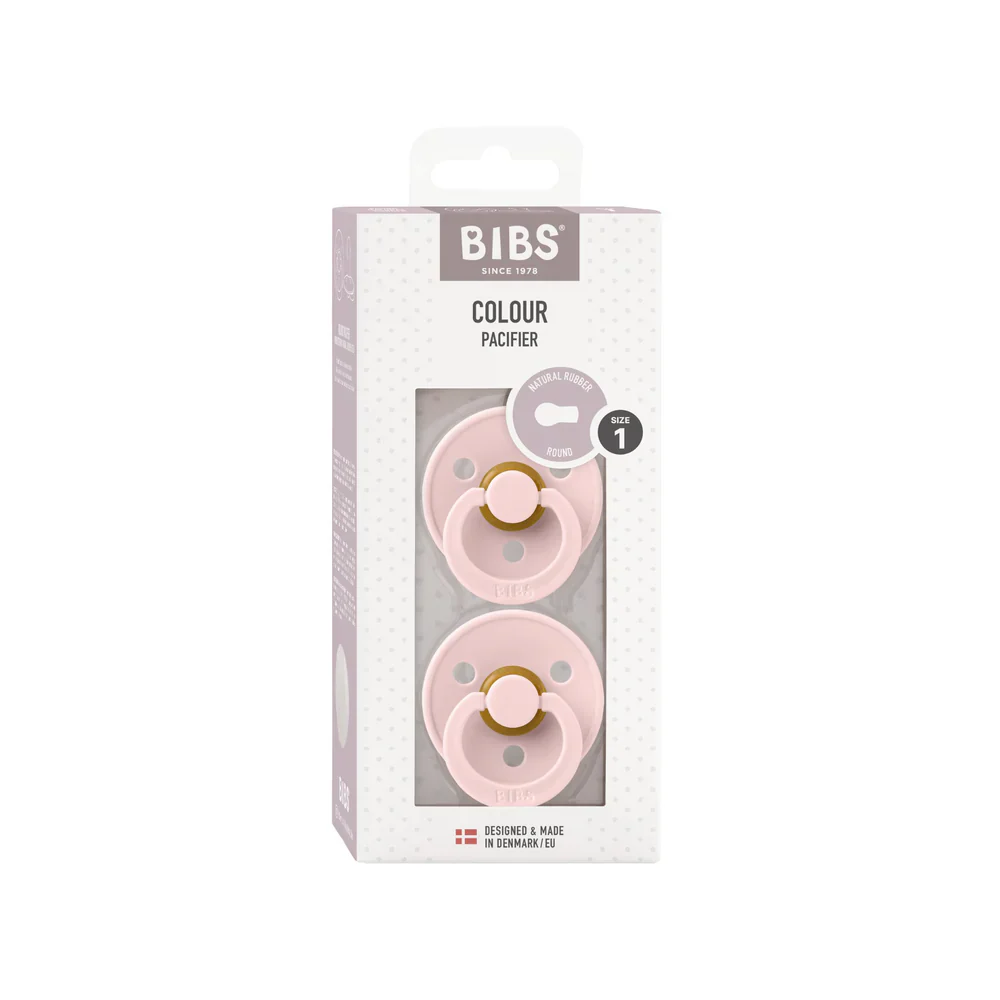Colour Round Pacifier 2 Pack - Blossom - Image 3