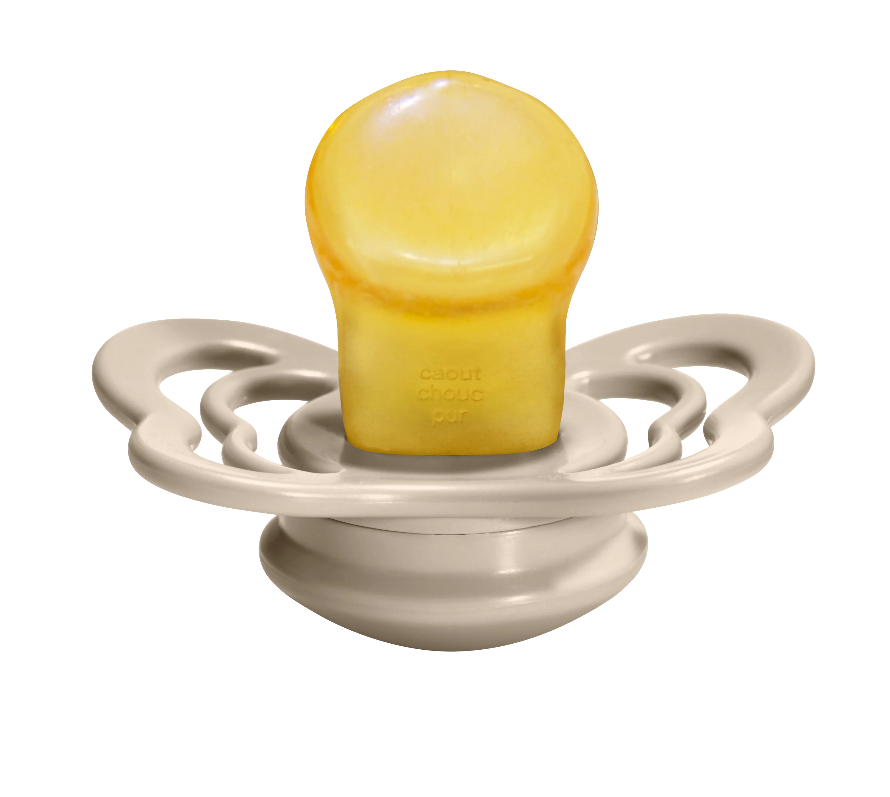 Couture Latex Pacifier 2 Pack  - Vanilla/Olive - Image 4