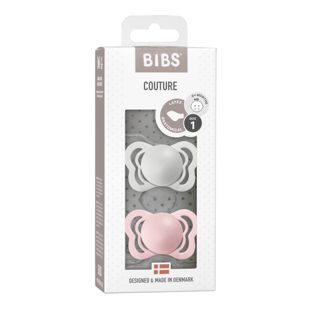 Couture Silicone Pacifier 2 Pack  - Haze/Blossom - Image 9