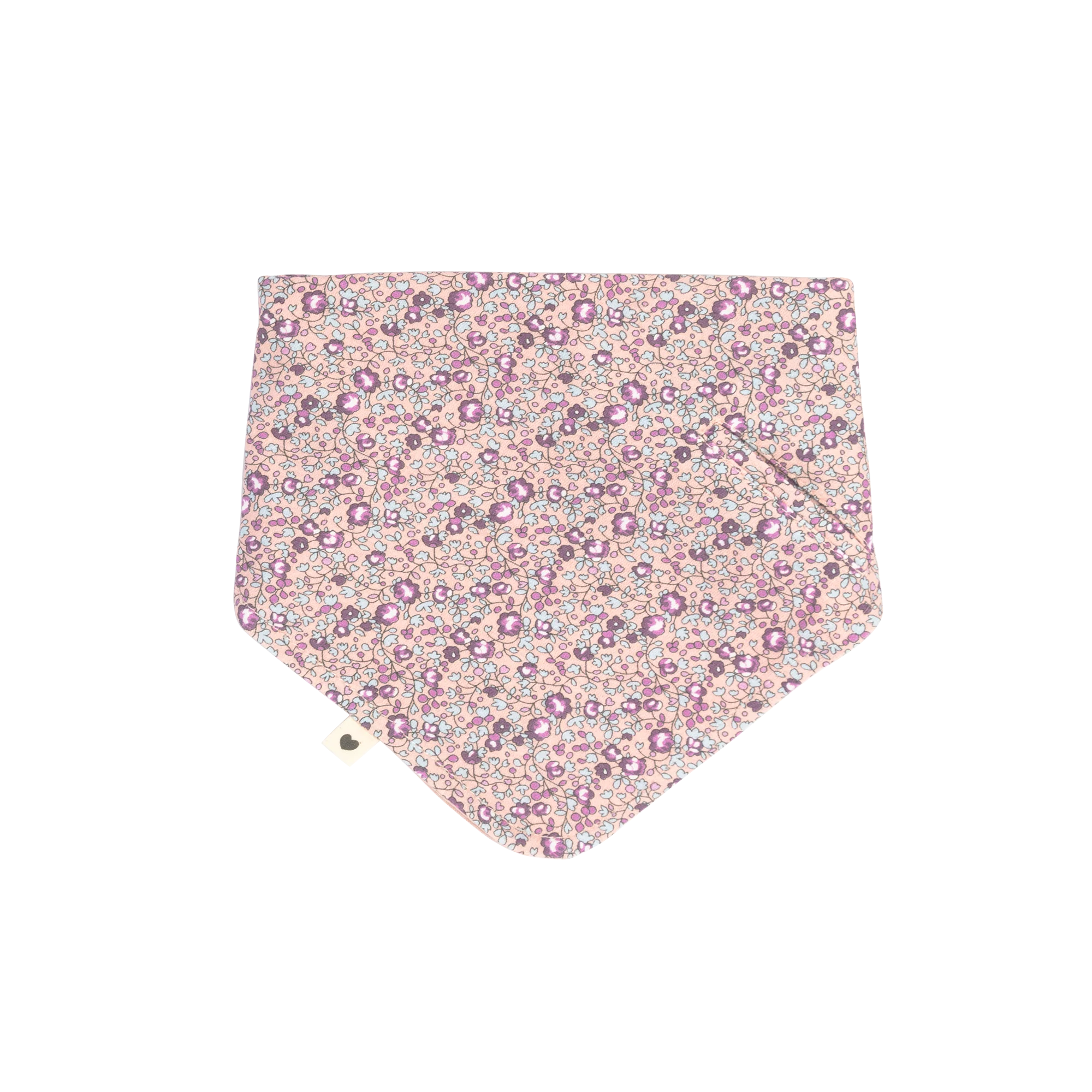 Liberty Bandana Bib - Eloise/Blush