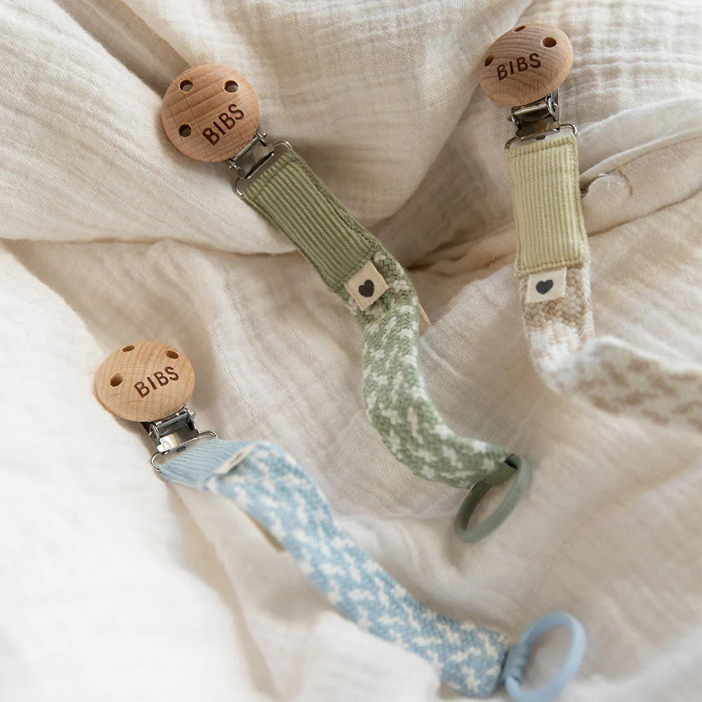 Pacifier Clip - Ivory/Vanilla - Image 3