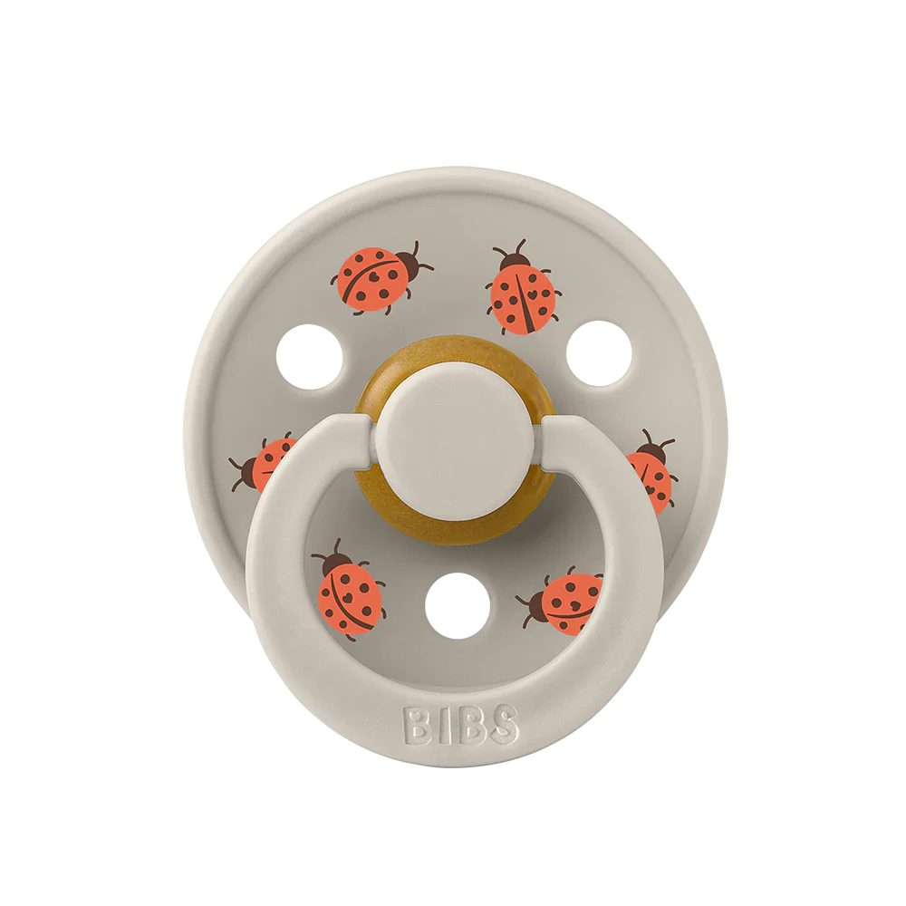 Pacifier Studio Colour - Ladybug Blush/Sand 2 Pack - Image 3