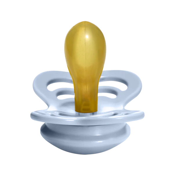 Supreme Latex Pacifier 2 Pack - Iron/Baby Blue - Image 7
