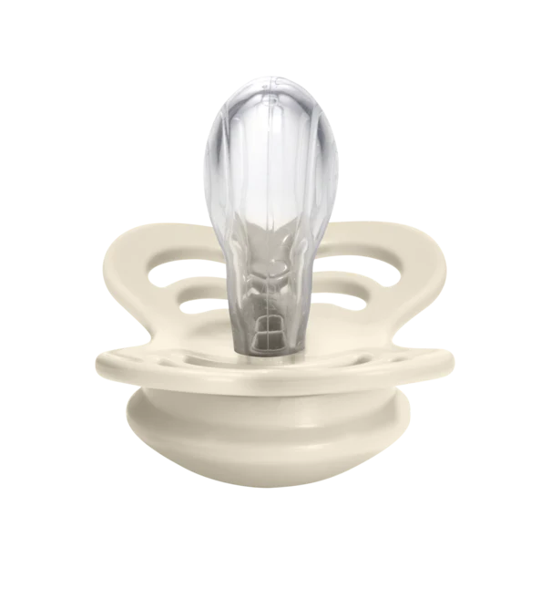 Supreme Silicone Pacifier 2 Pack - Ivory/Sage - Image 5