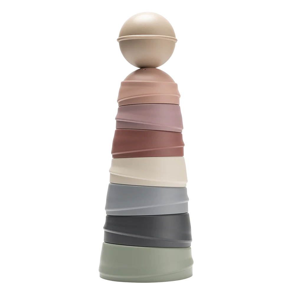 Wobbly Tower - Pastel Rainbow - Image 3