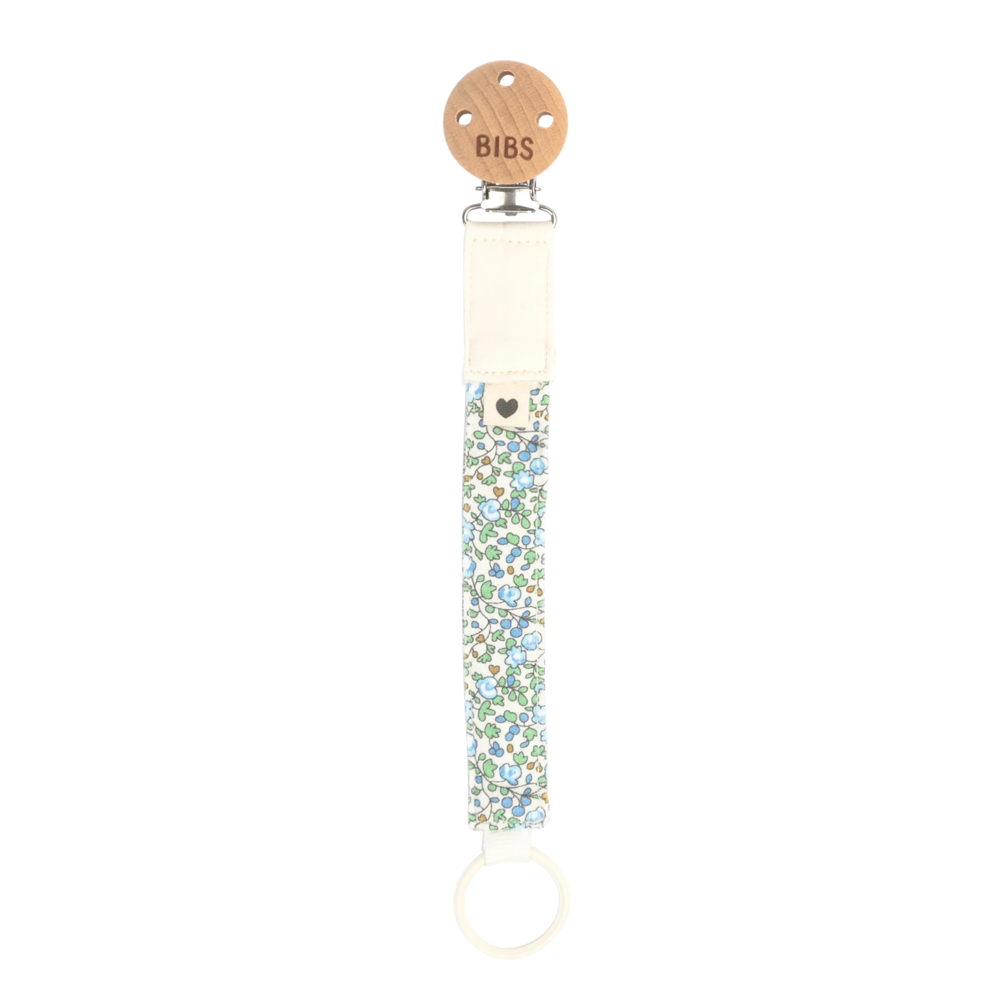 Liberty Pacifier Clip - Eloise/Ivory