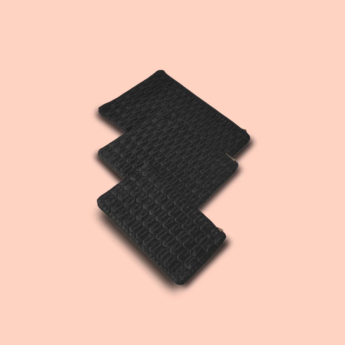 Bunnie Pouch Set - Black - Image 5