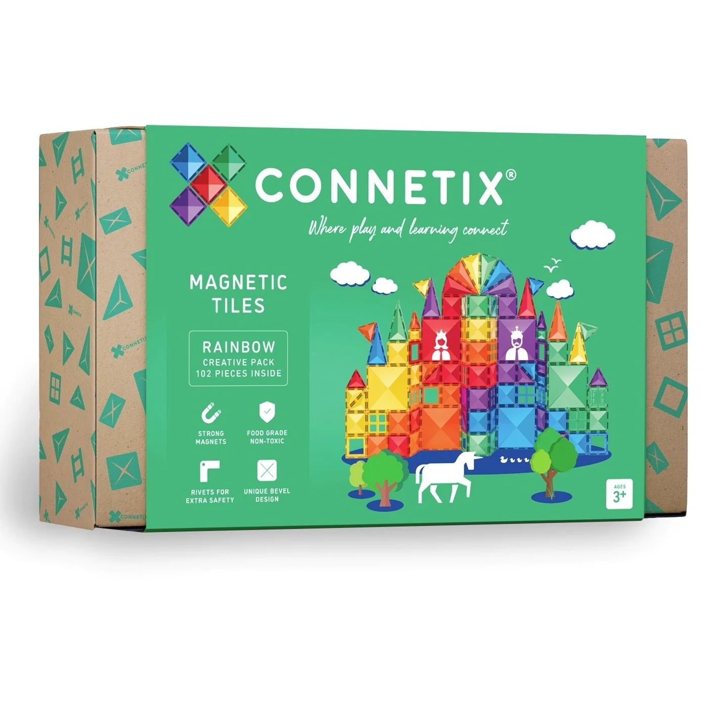 102 Piece Creative Pack | Rainbow