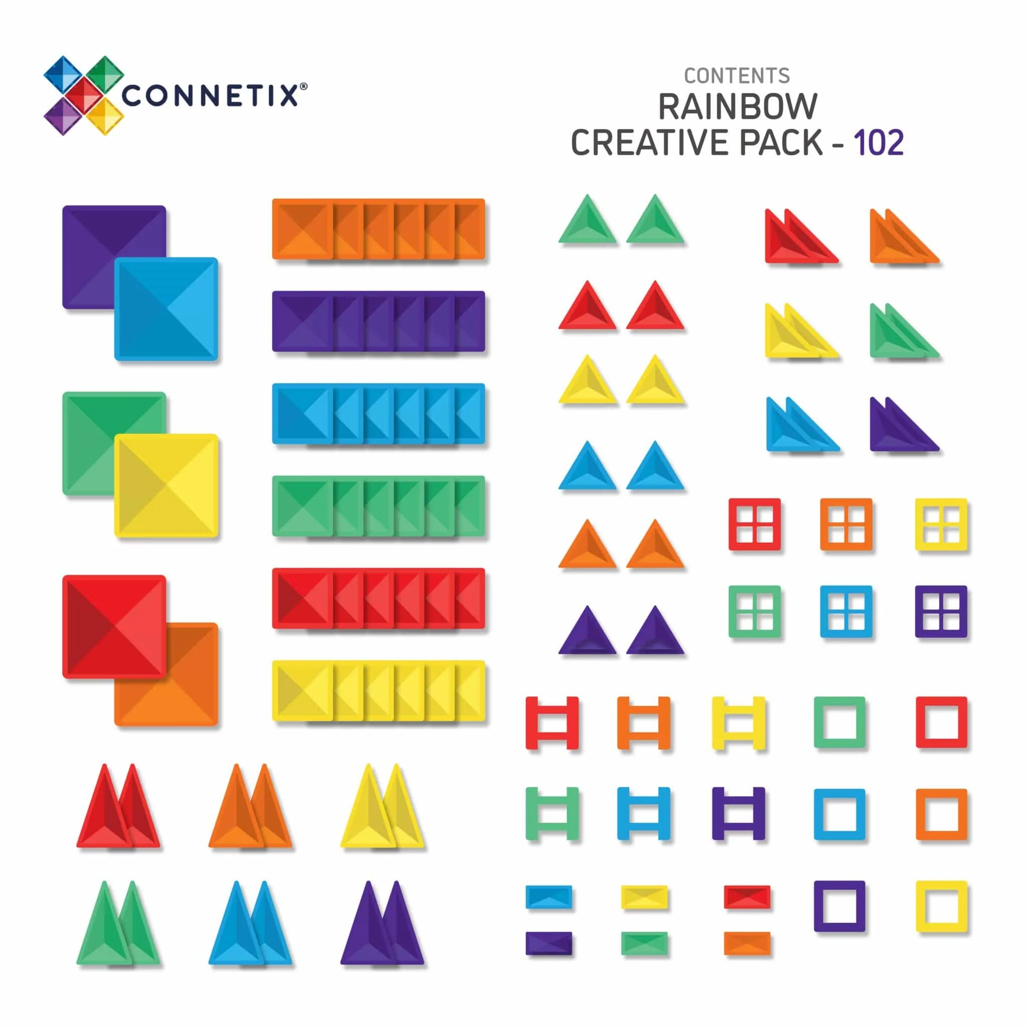 102 Piece Creative Pack | Rainbow - Image 11
