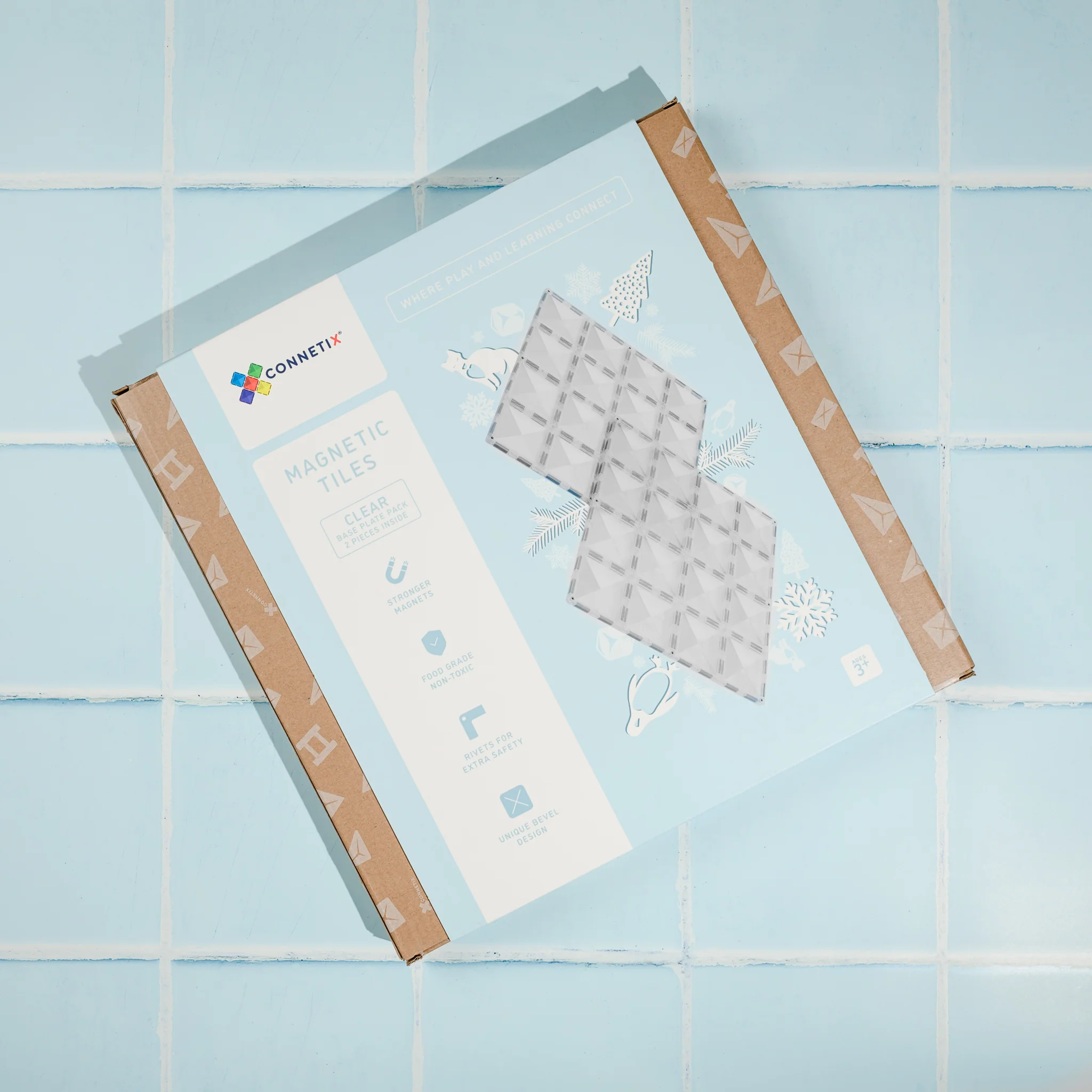 2 Piece Base Plate Set | Clear - Image 3
