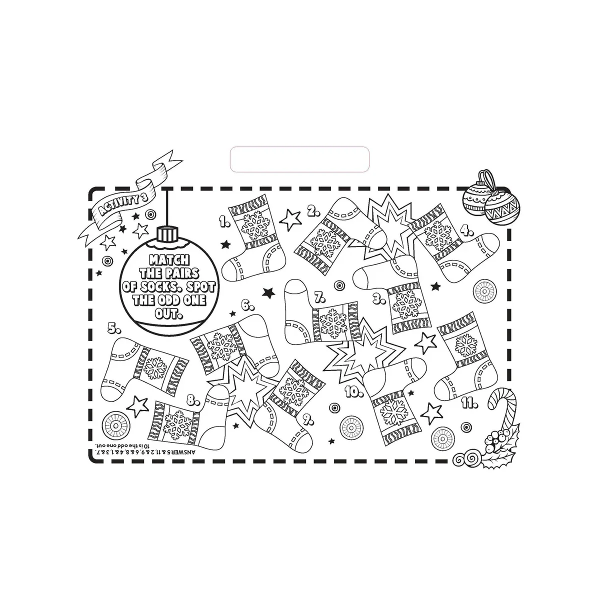 Countdown to Christmas - Giant Activity Pad - Image 2