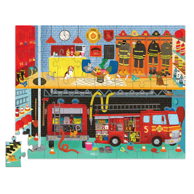 Flat House Puzzle 50 Piece - Fire House - Image 3
